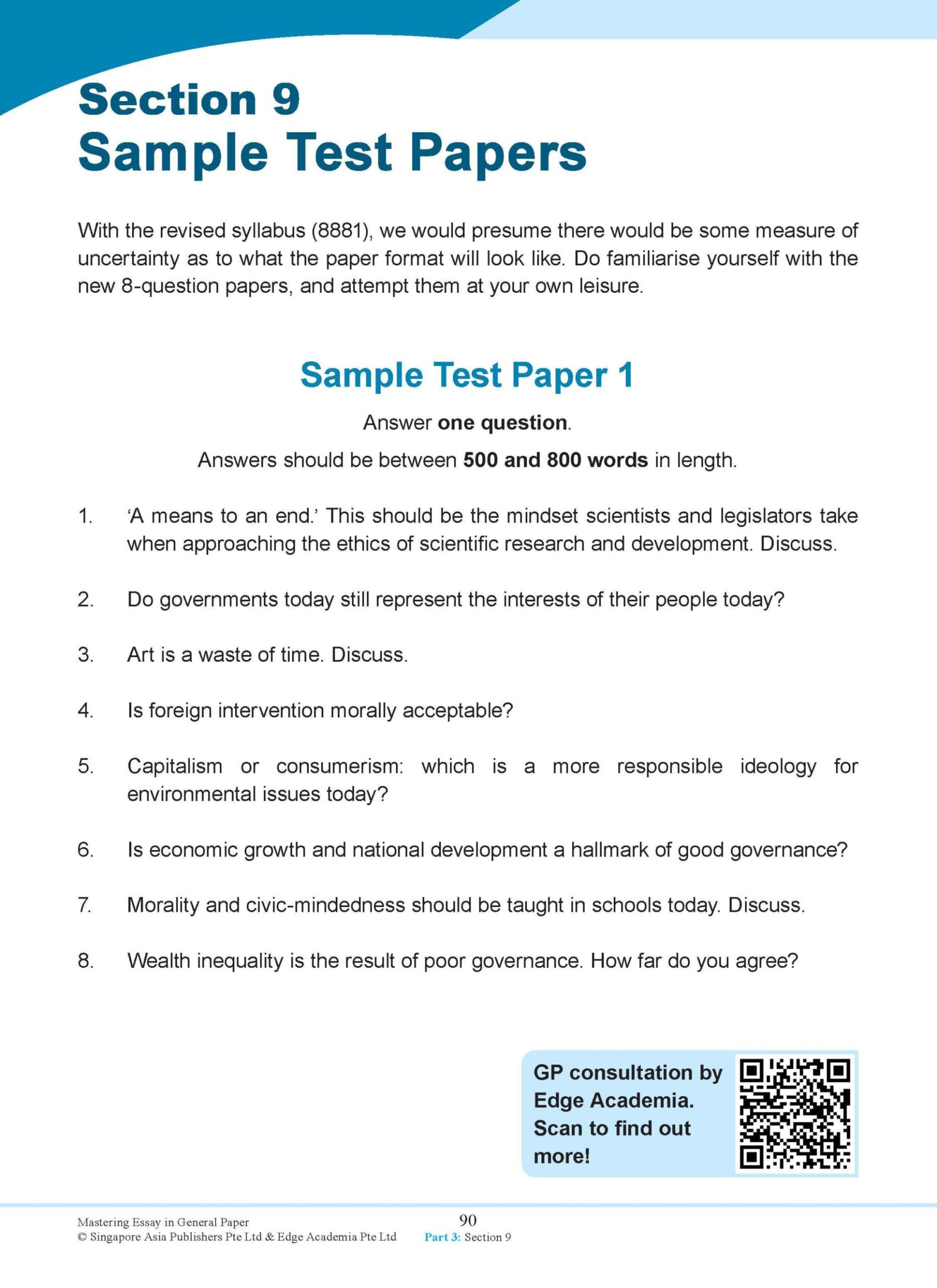 Mastering ESSAY IN GENERAL PAPER