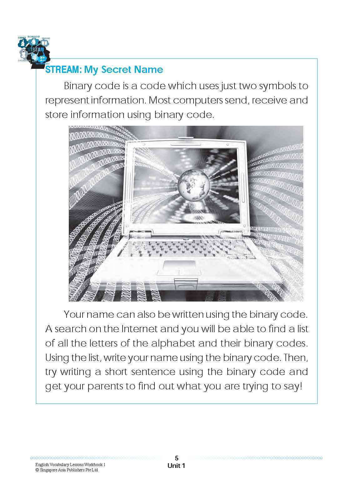 ENGLISH VOCABULARY LESSONS Workbook 1