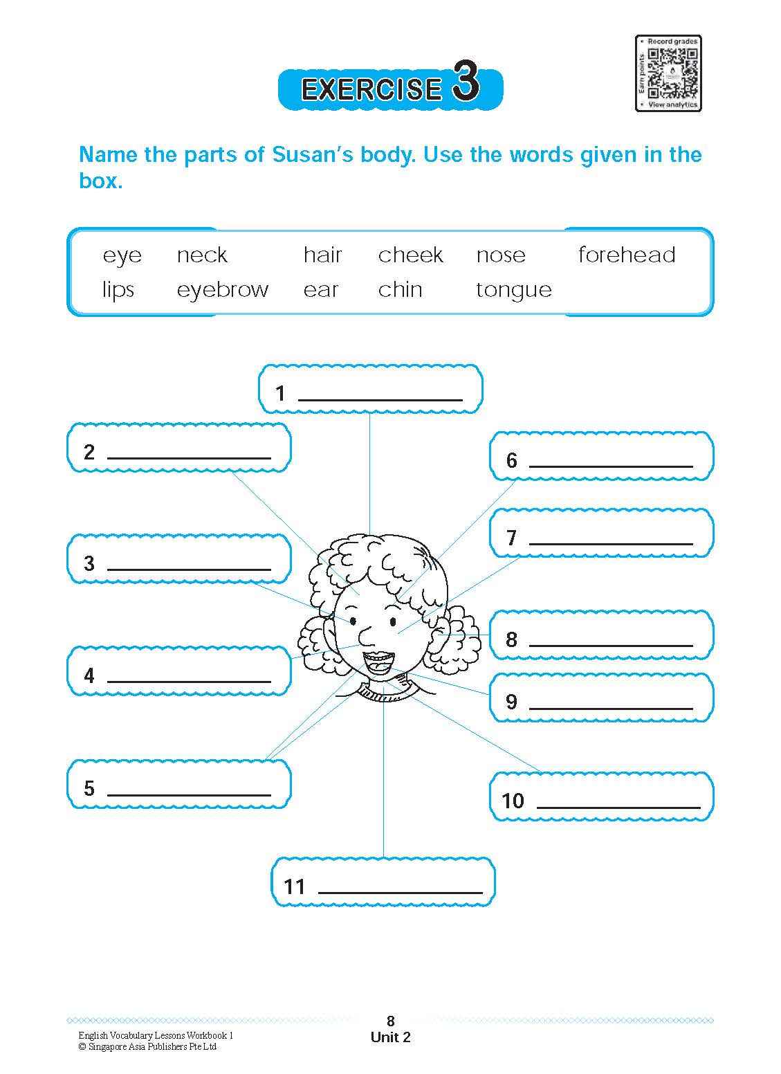 ENGLISH VOCABULARY LESSONS Workbook 1