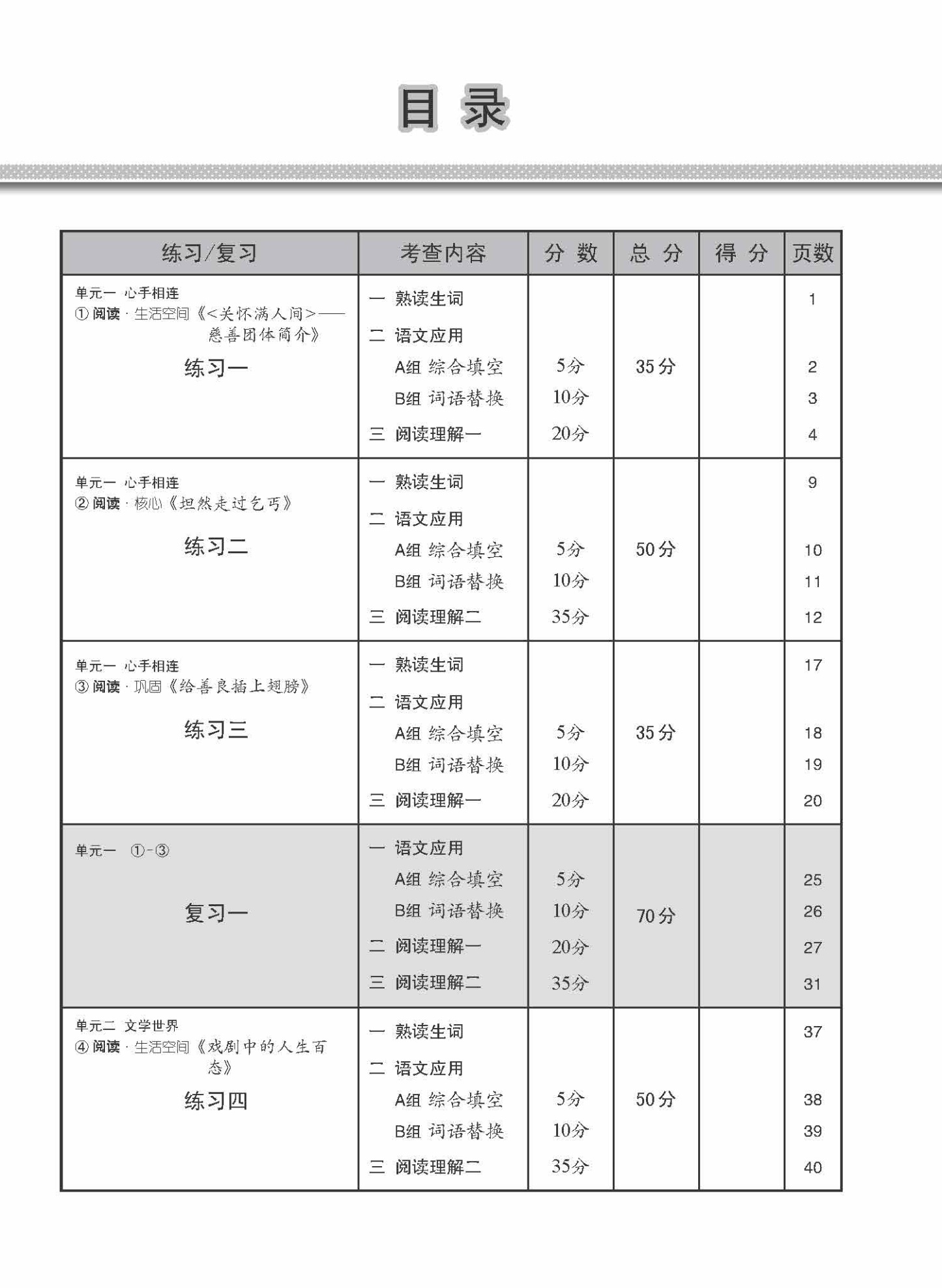 中四快捷/中五普通学术快捷华文每课必练 (Topical Lesson Practice For Secondary 4 [Express] / 5 [Normal Academic] Chinese)