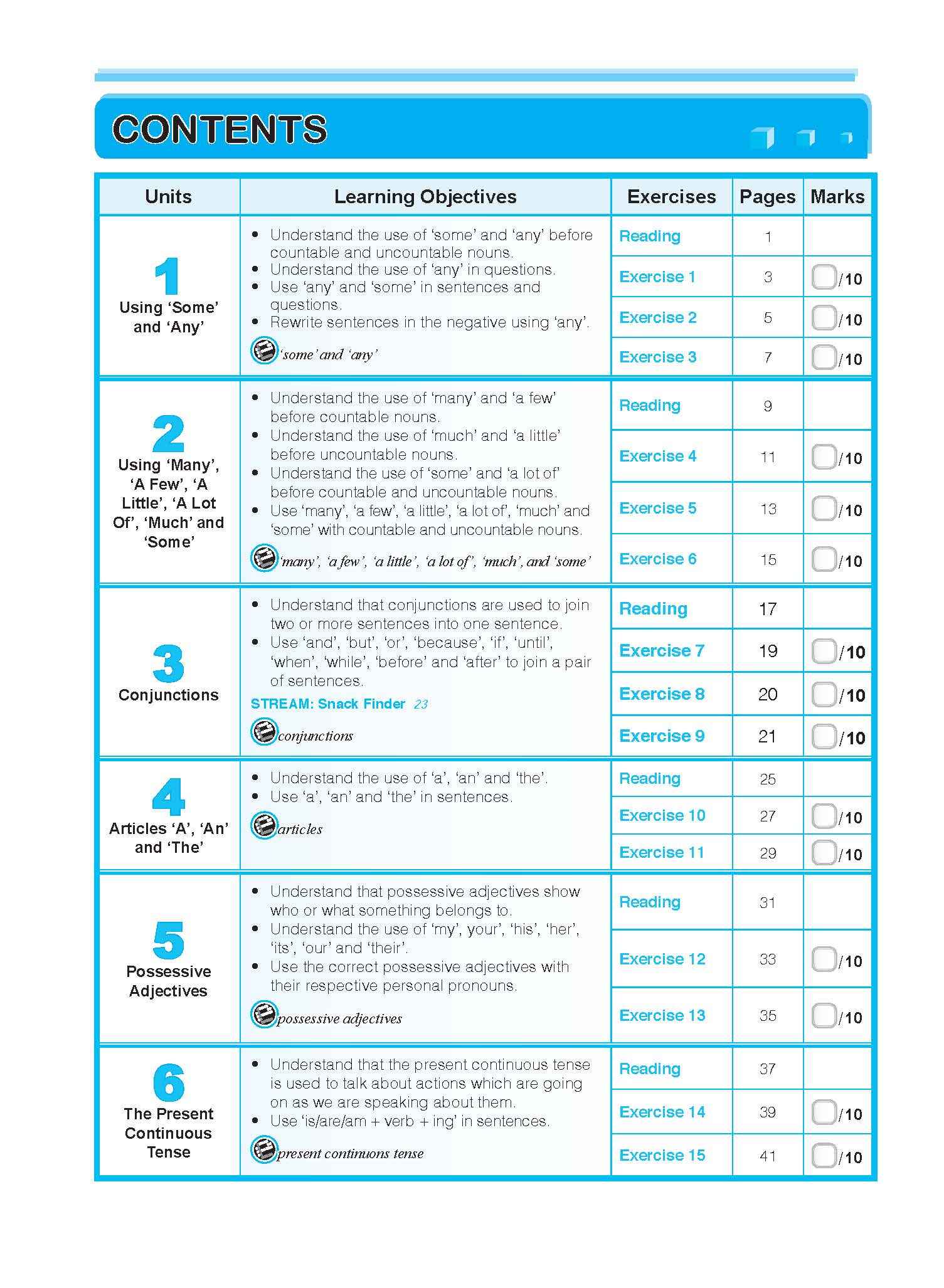 ENGLISH GRAMMAR LESSONS Workbook 2