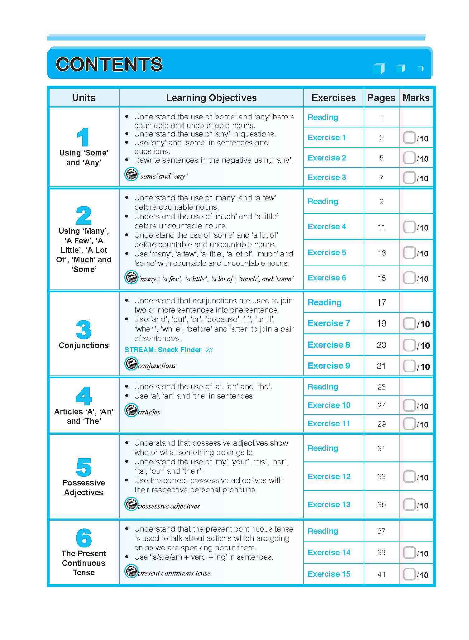 ENGLISH GRAMMAR LESSONS Workbook 2