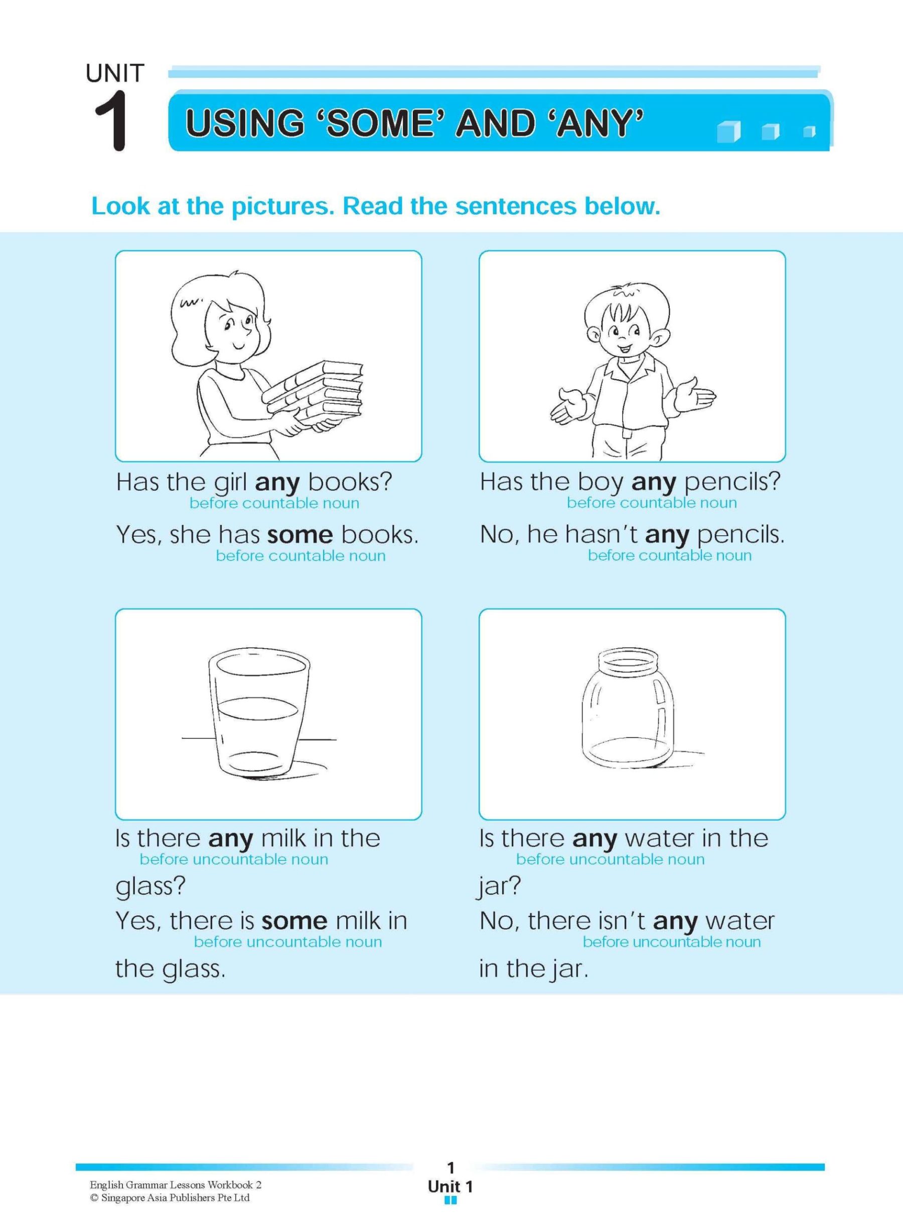 ENGLISH GRAMMAR LESSONS Workbook 2