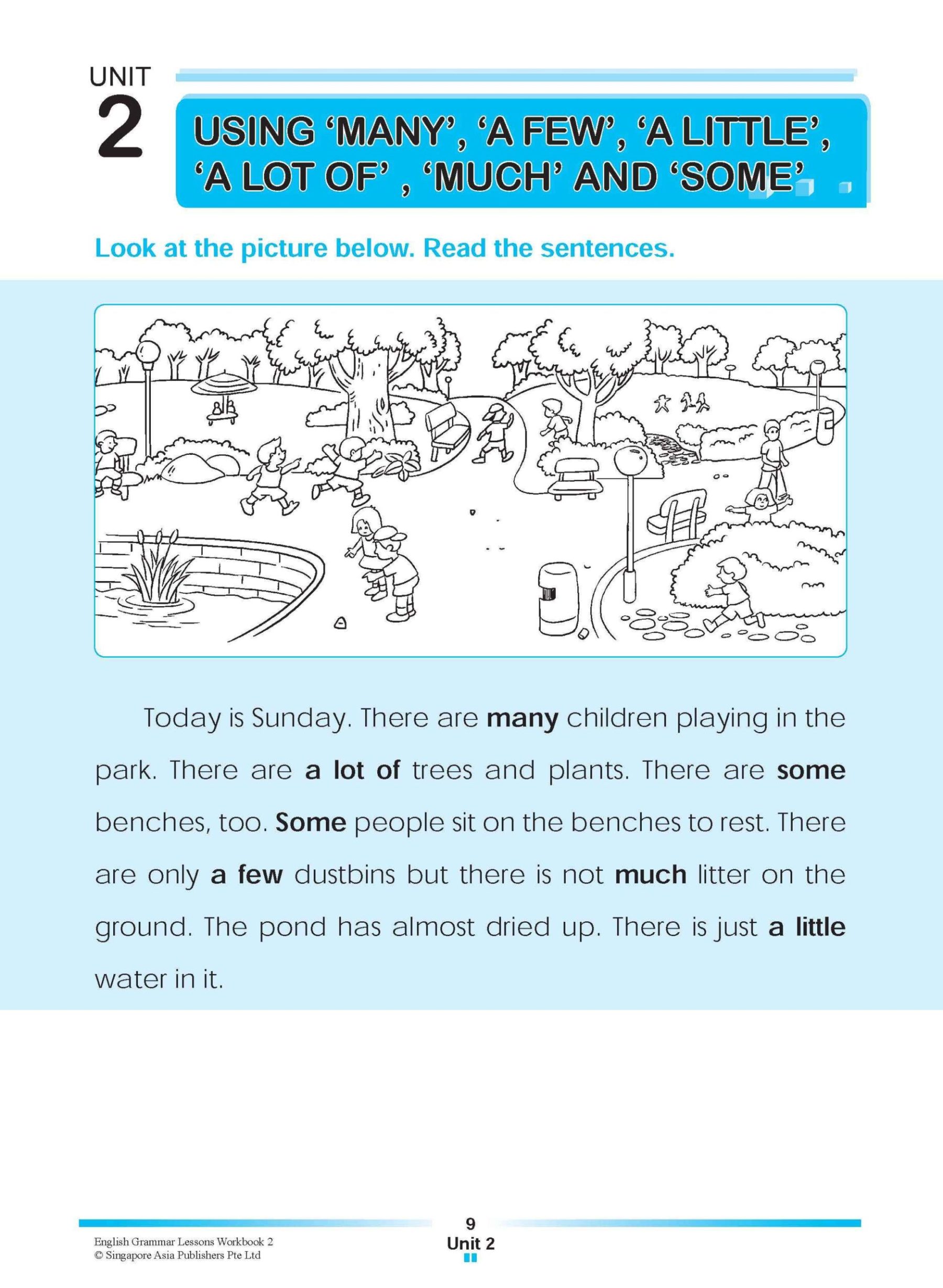 ENGLISH GRAMMAR LESSONS Workbook 2
