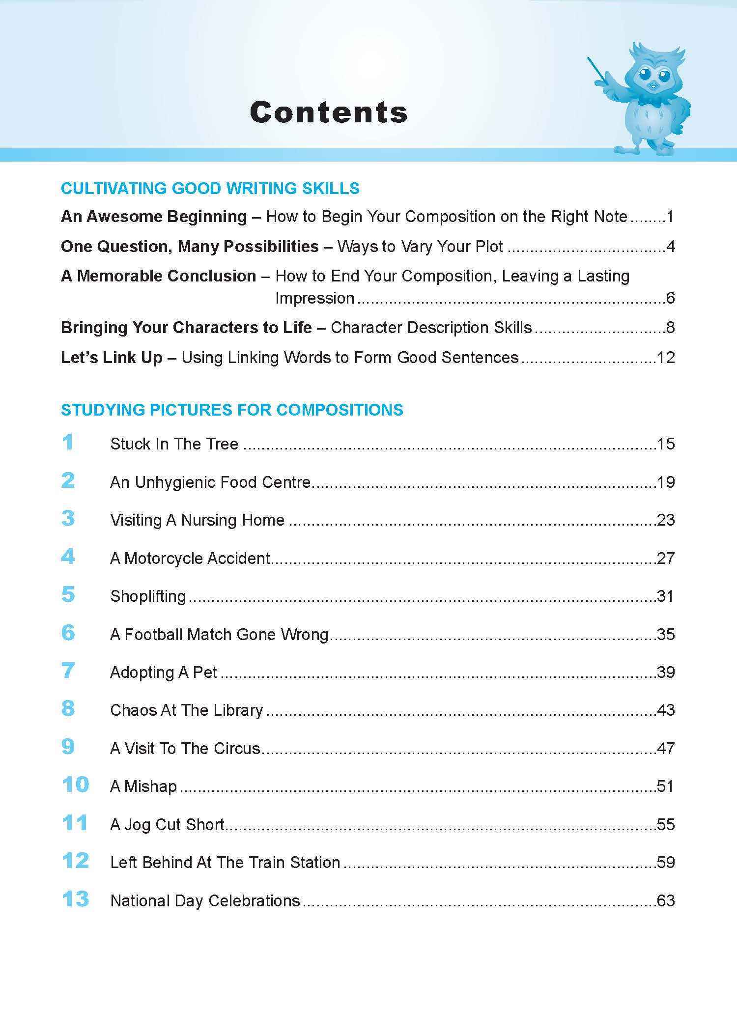 LEARNING+ English Write on Track! PICTURE COMPOSITIONS Book 4