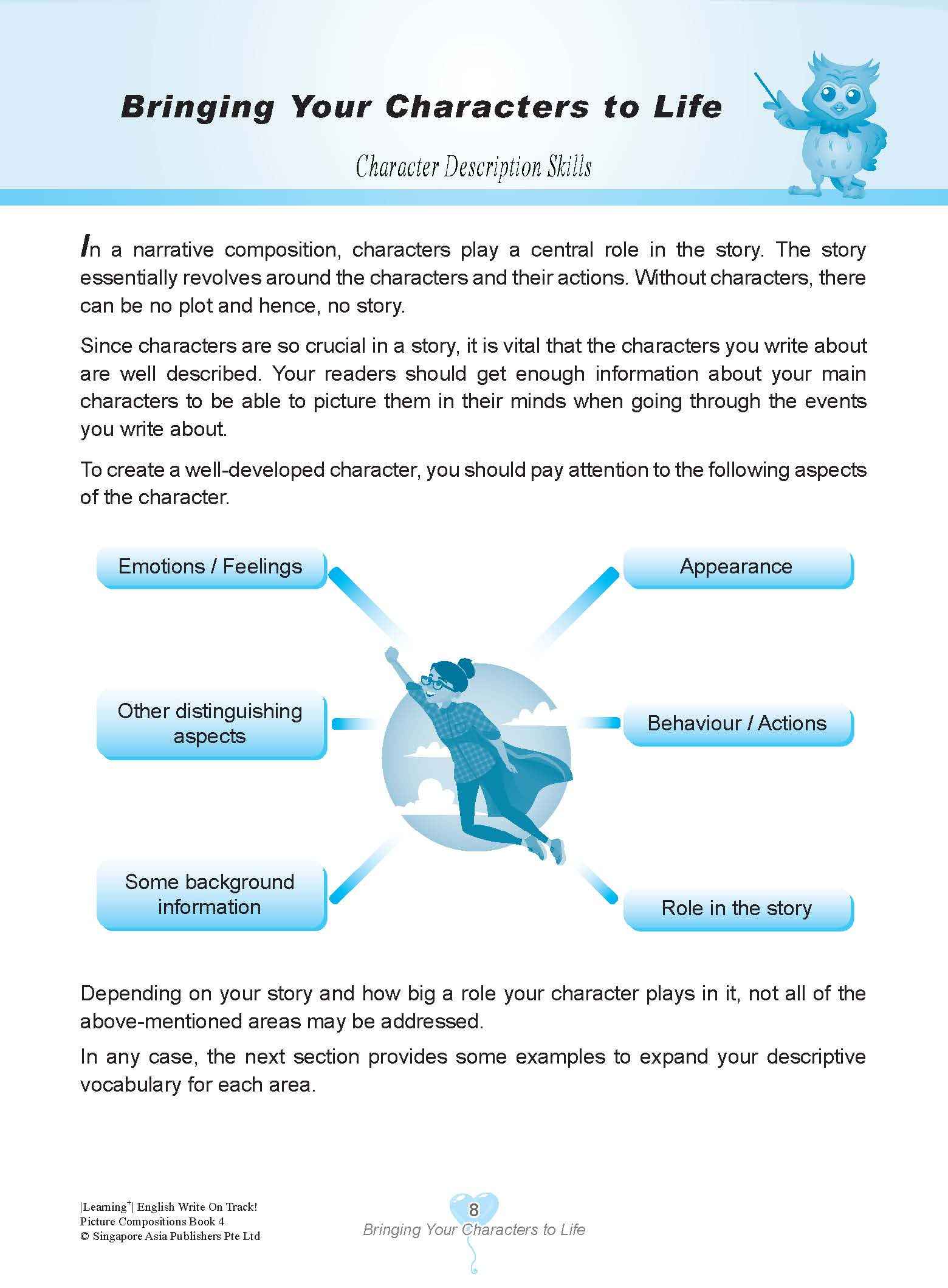 LEARNING+ English Write on Track! PICTURE COMPOSITIONS Book 4