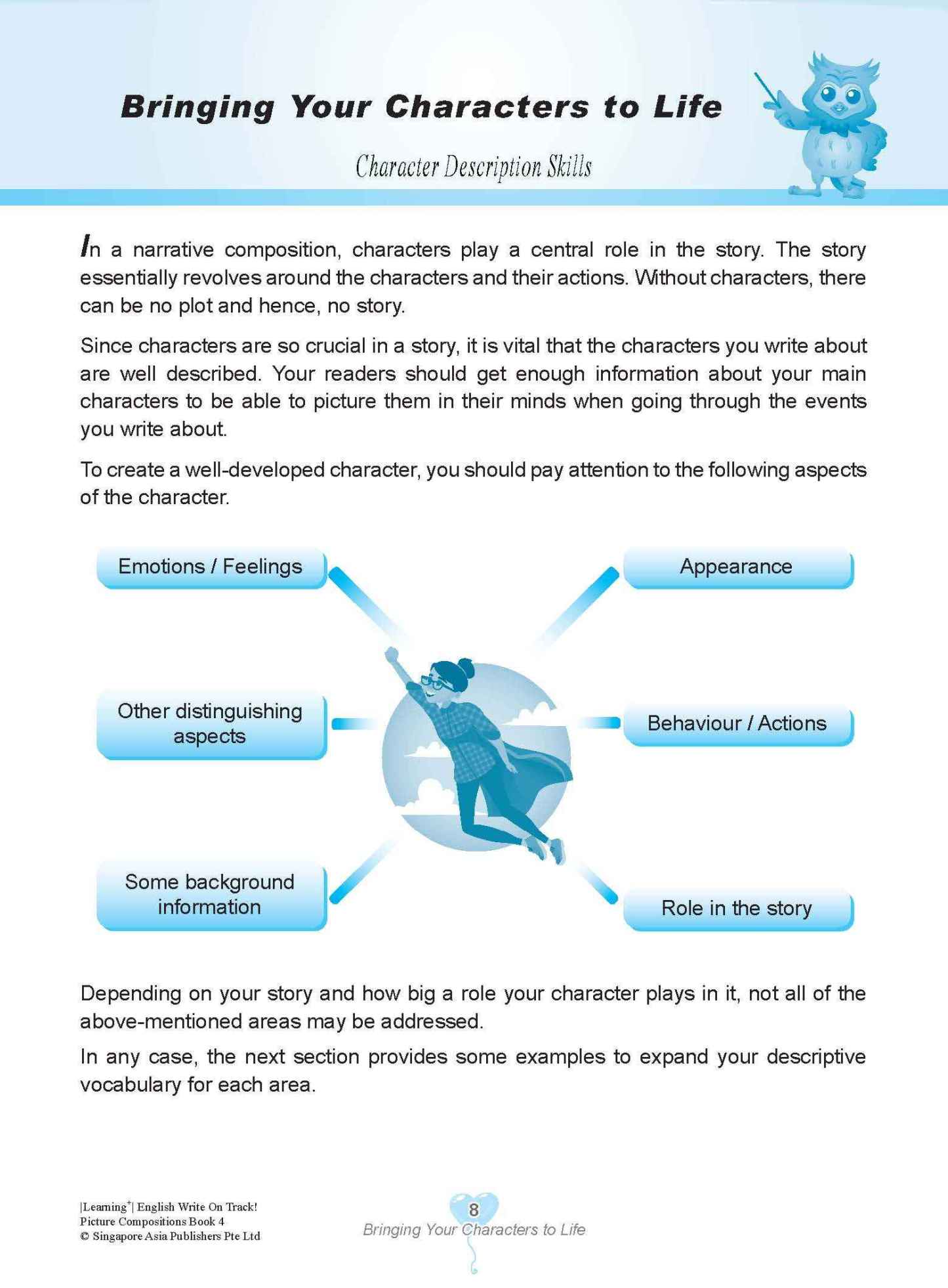 LEARNING+ English Write on Track! PICTURE COMPOSITIONS Book 4