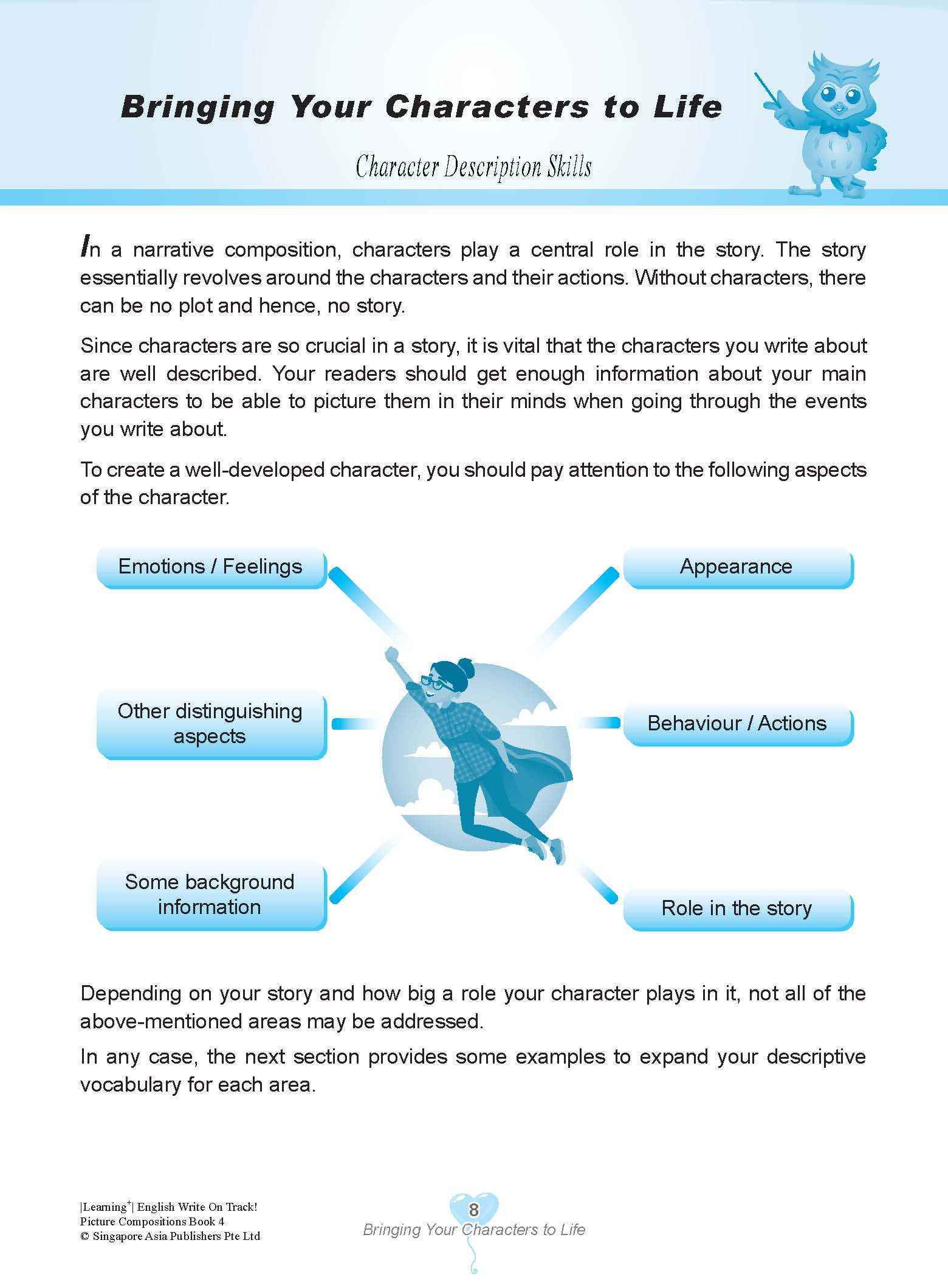 LEARNING+ English Write on Track! PICTURE COMPOSITIONS Book 4