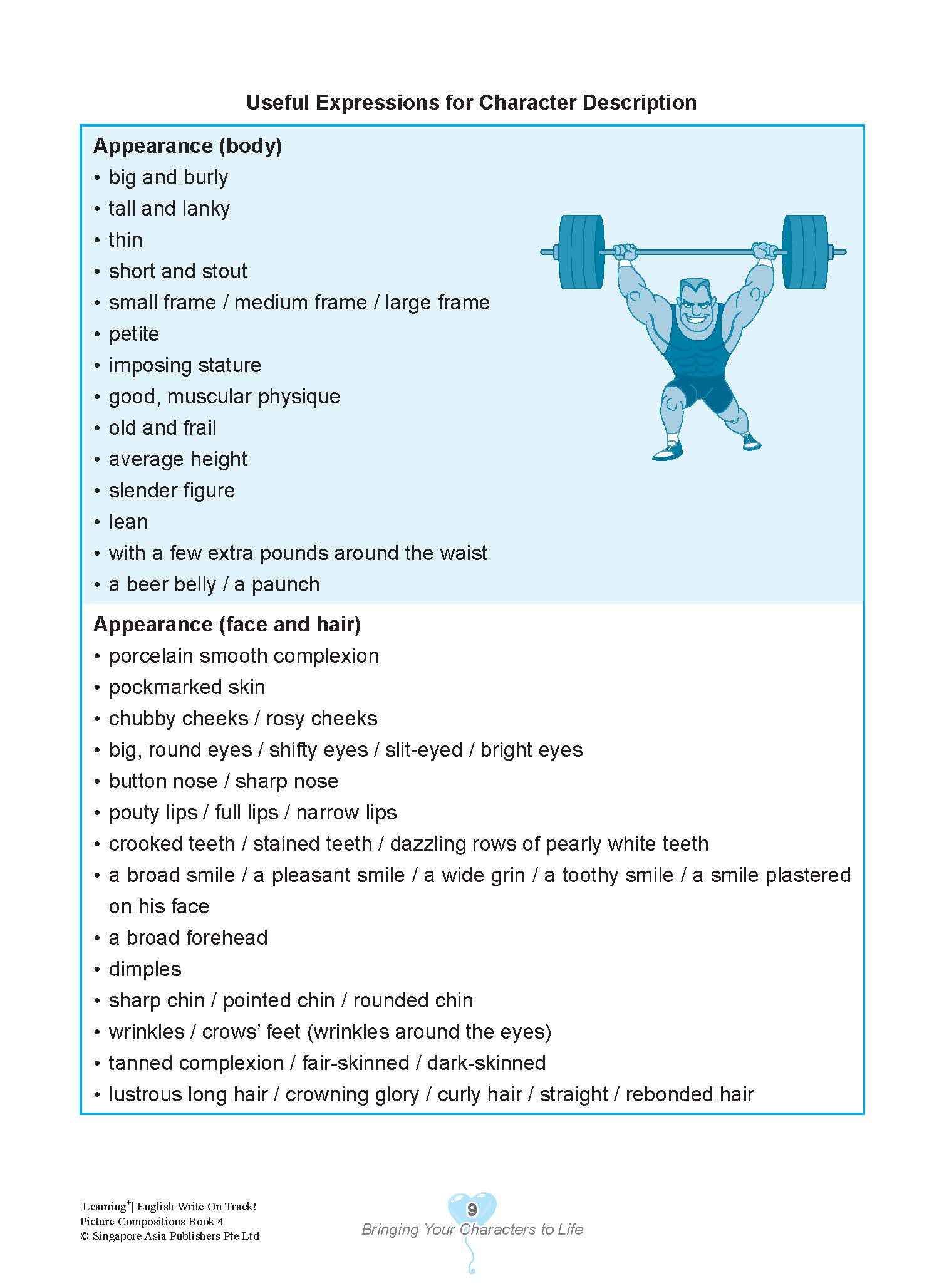 LEARNING+ English Write on Track! PICTURE COMPOSITIONS Book 4