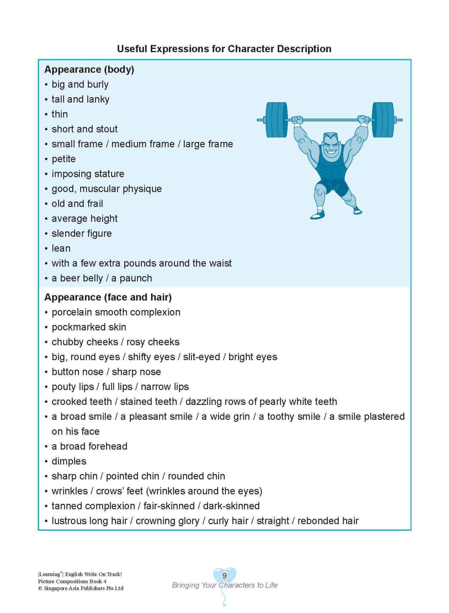 LEARNING+ English Write on Track! PICTURE COMPOSITIONS Book 4