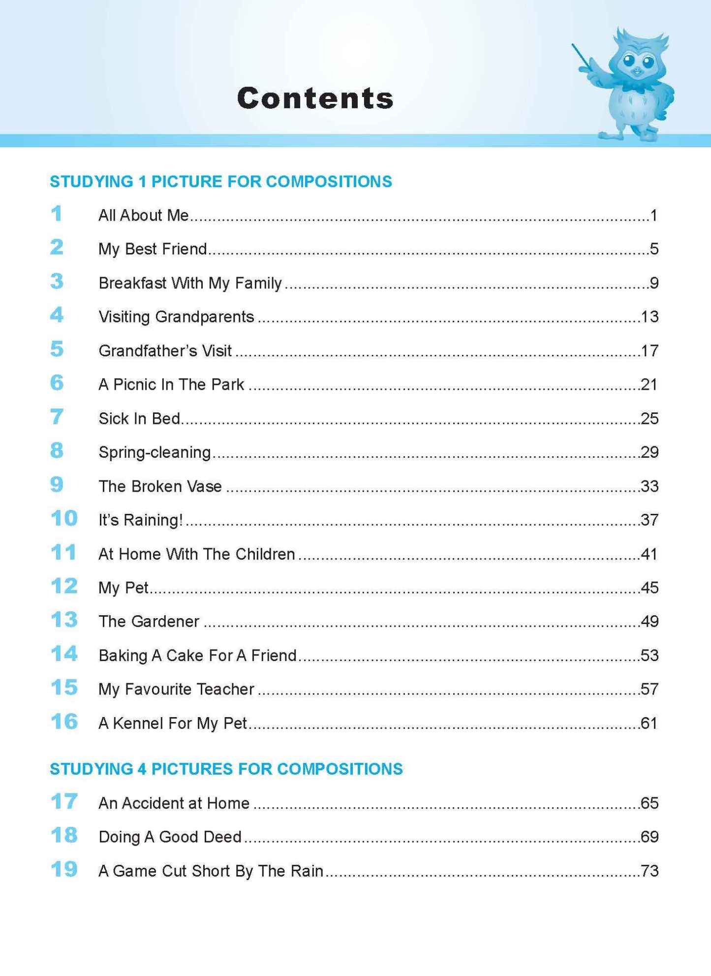 LEARNING+ English Write on Track! PICTURE COMPOSITIONS Book 1
