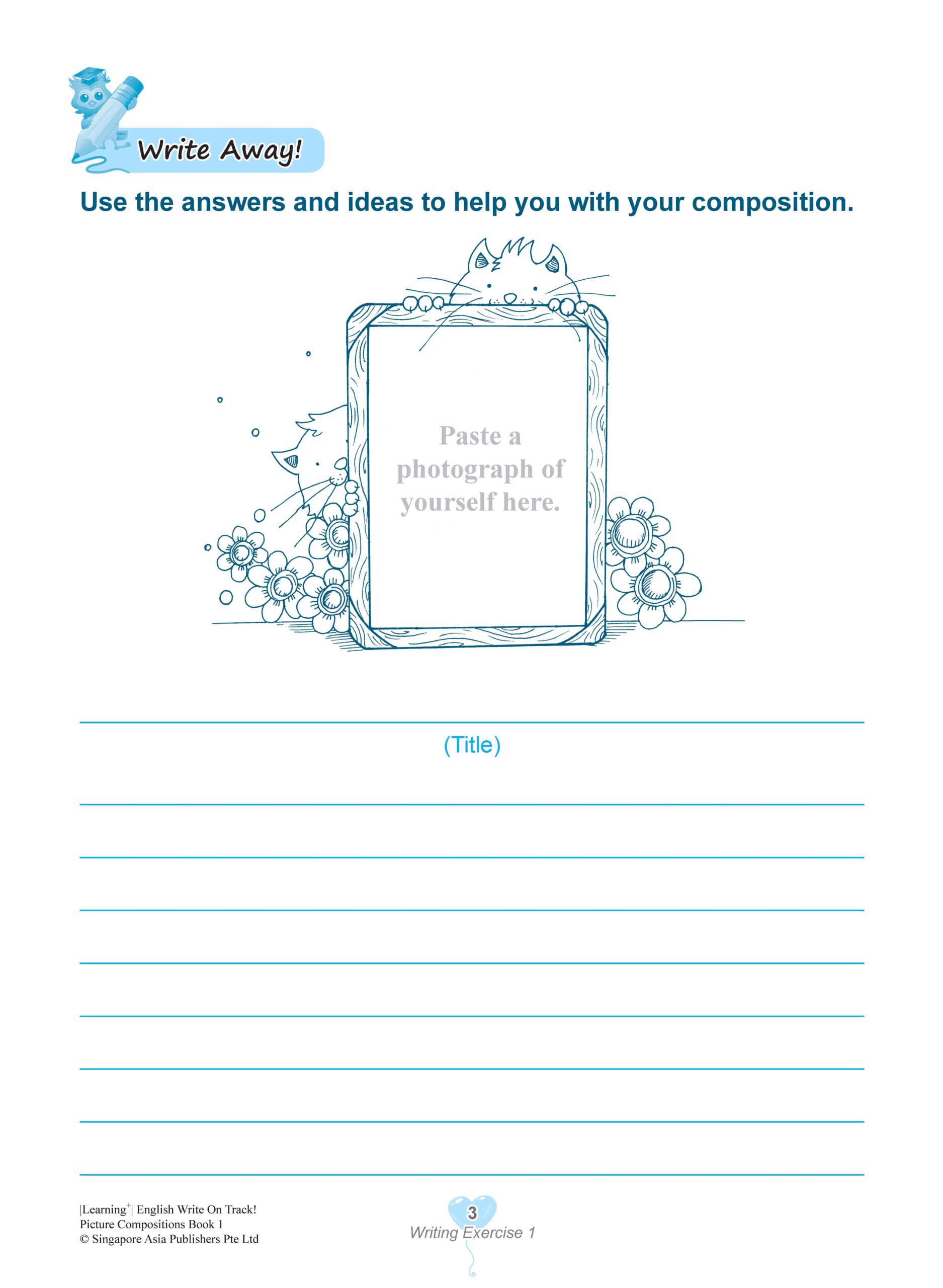 LEARNING+ English Write on Track! PICTURE COMPOSITIONS Book 1