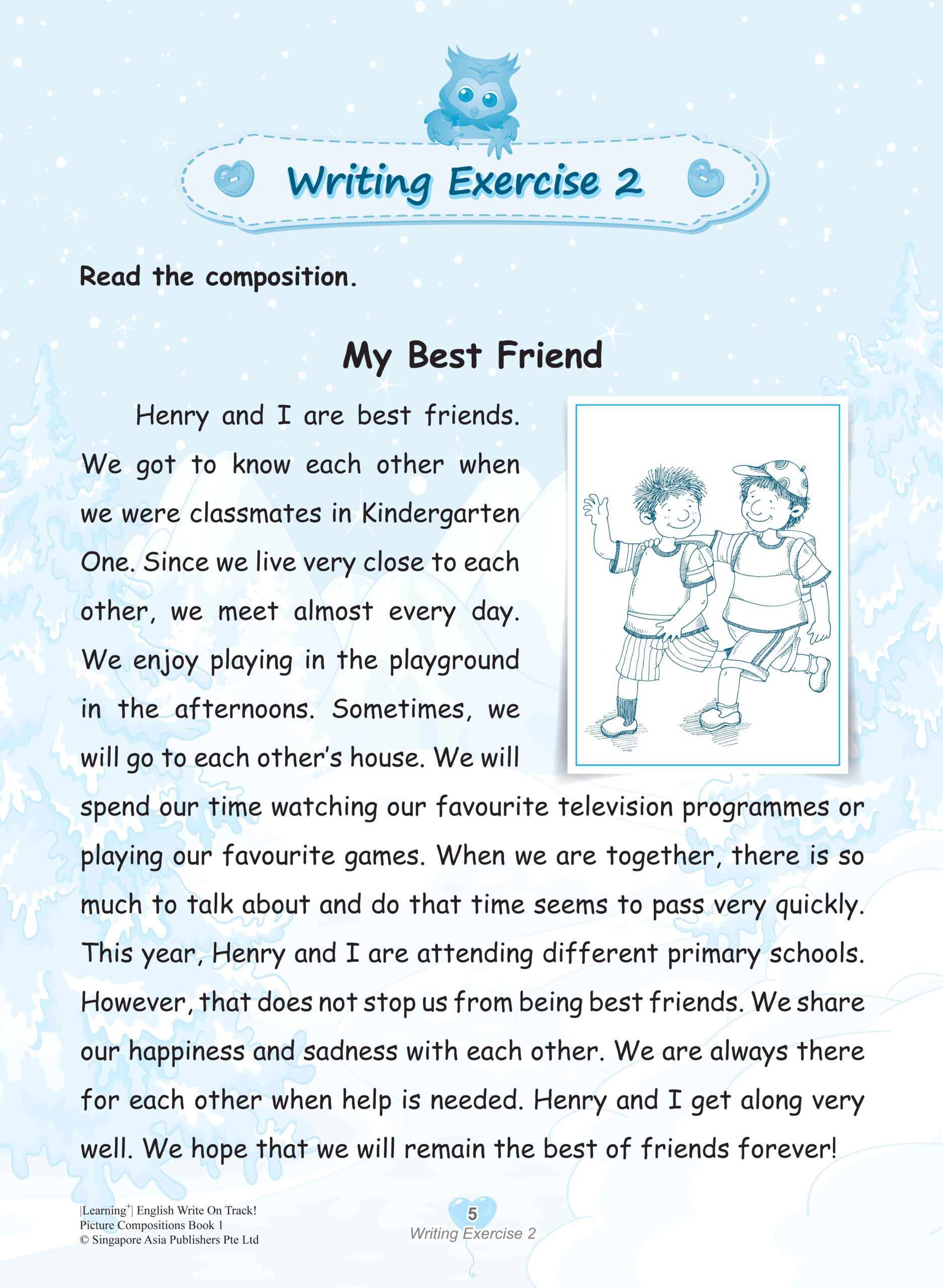 LEARNING+ English Write on Track! PICTURE COMPOSITIONS Book 1