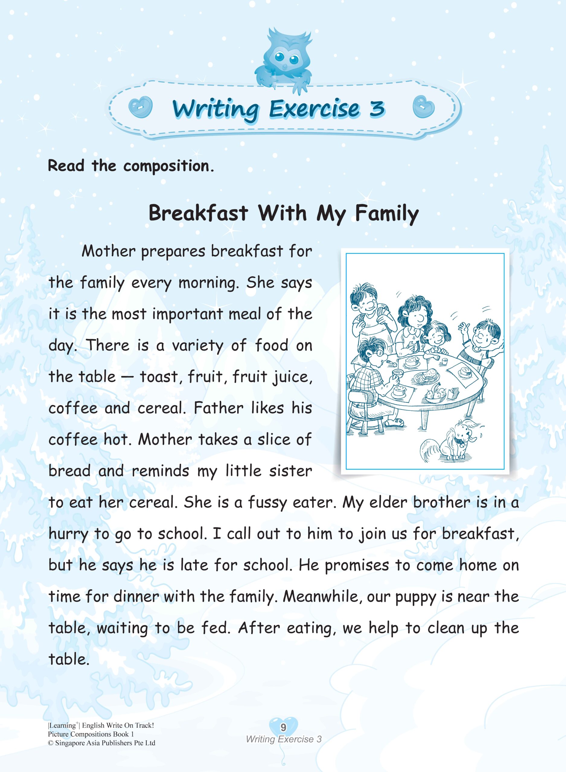 LEARNING+ English Write on Track! PICTURE COMPOSITIONS Book 1