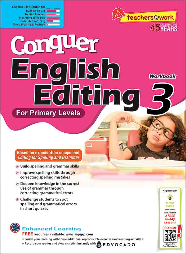 Conquer English Editing Workbook 3