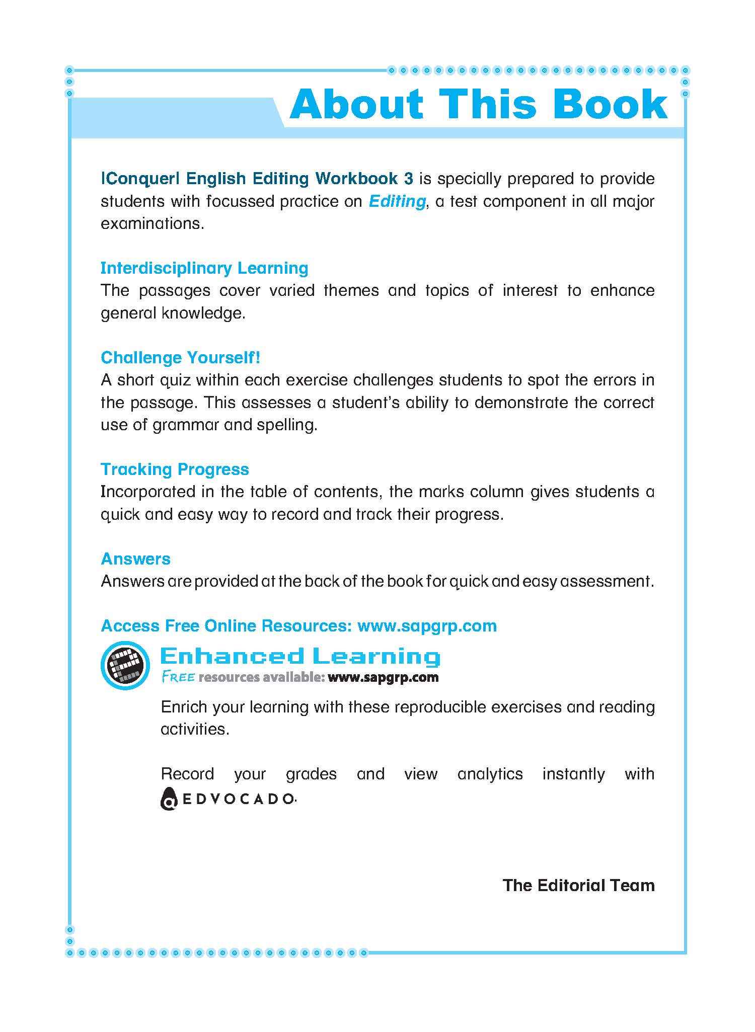 Conquer English Editing Workbook 3