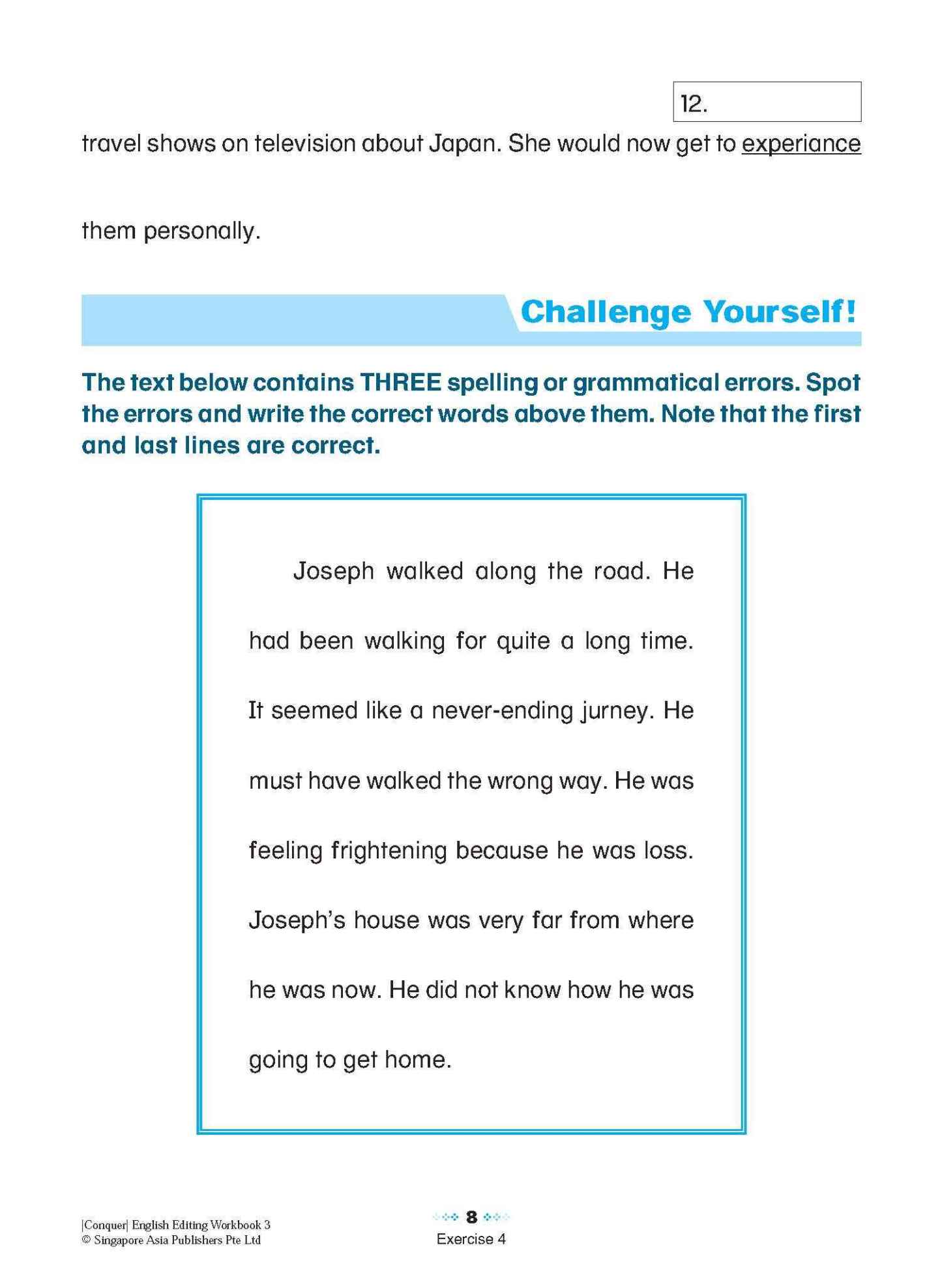 Conquer English Editing Workbook 3