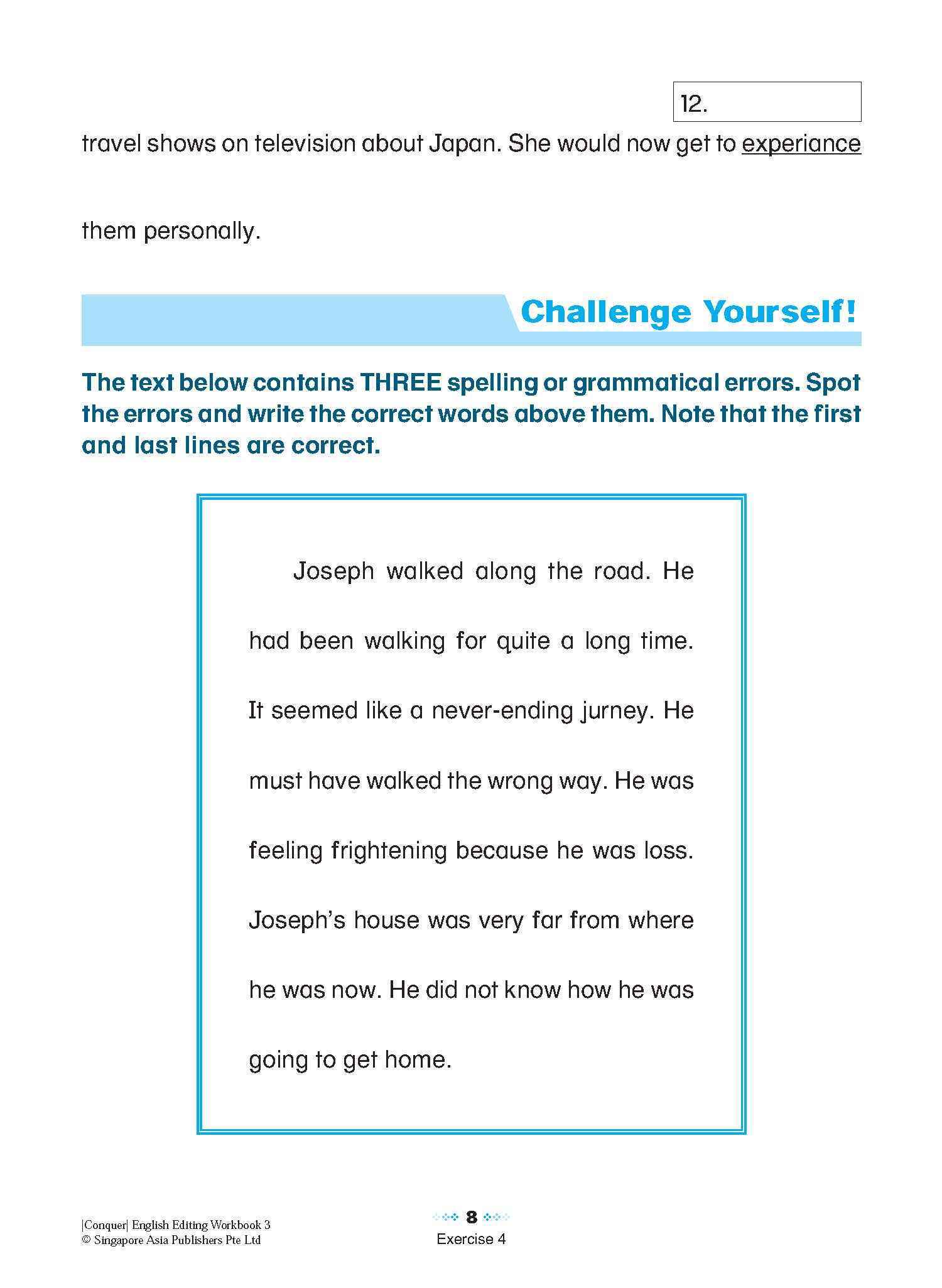 Conquer English Editing Workbook 3