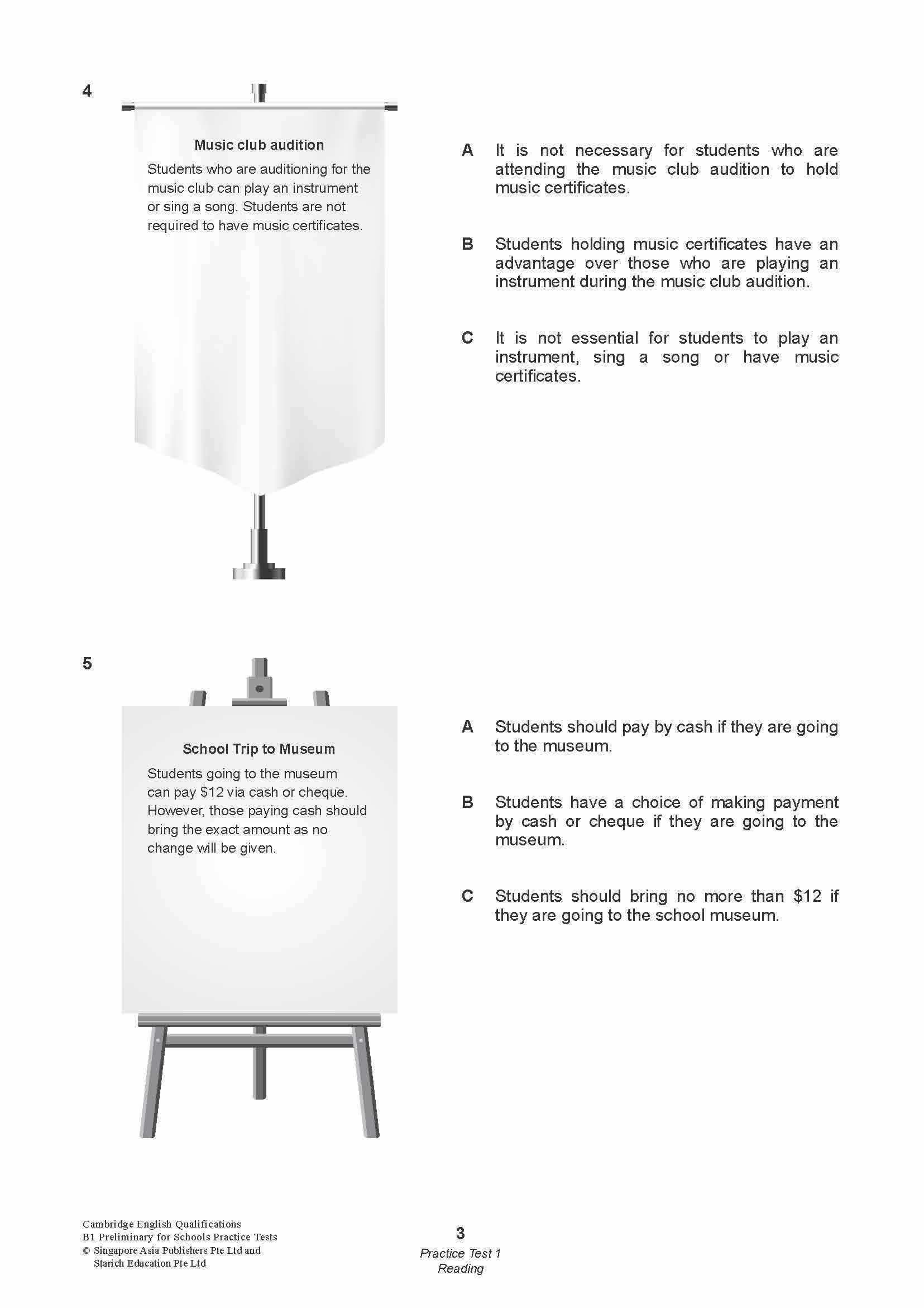 Cambridge English Qualifications – B1 Preliminary for Schools Practice Tests (PET)