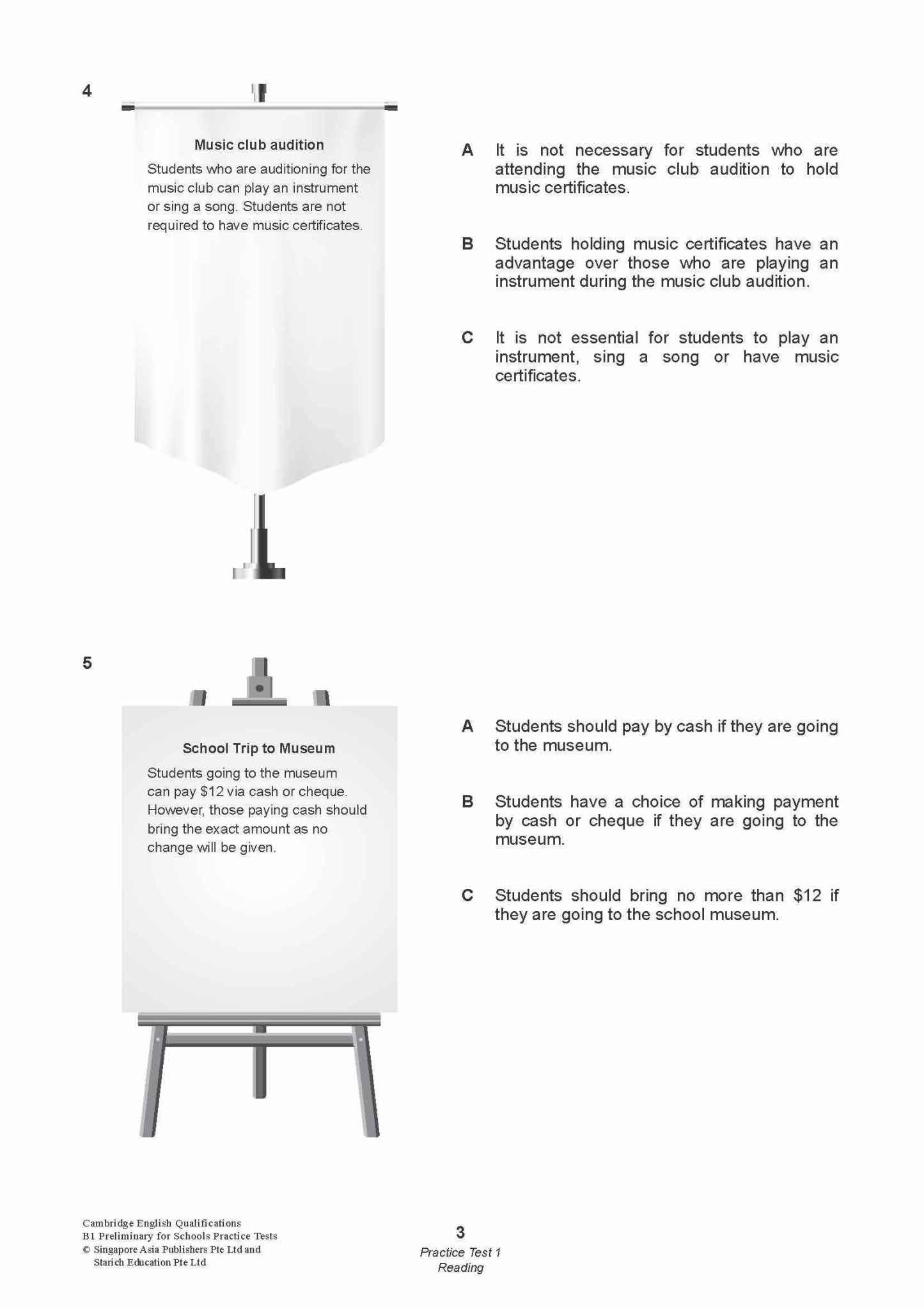 Cambridge English Qualifications – B1 Preliminary for Schools Practice Tests (PET)