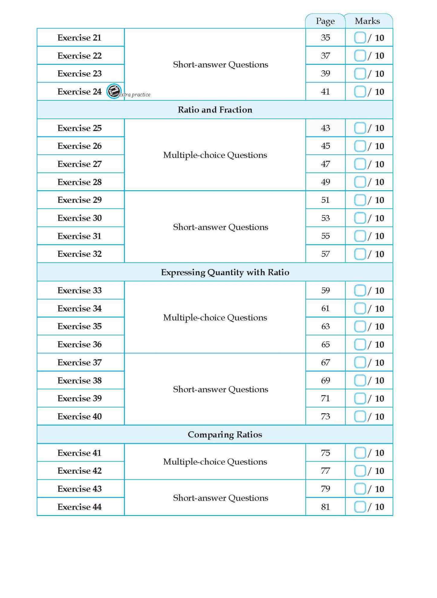 Conquer Mathematics Fractions . Percentage . Ratio Workbook 6