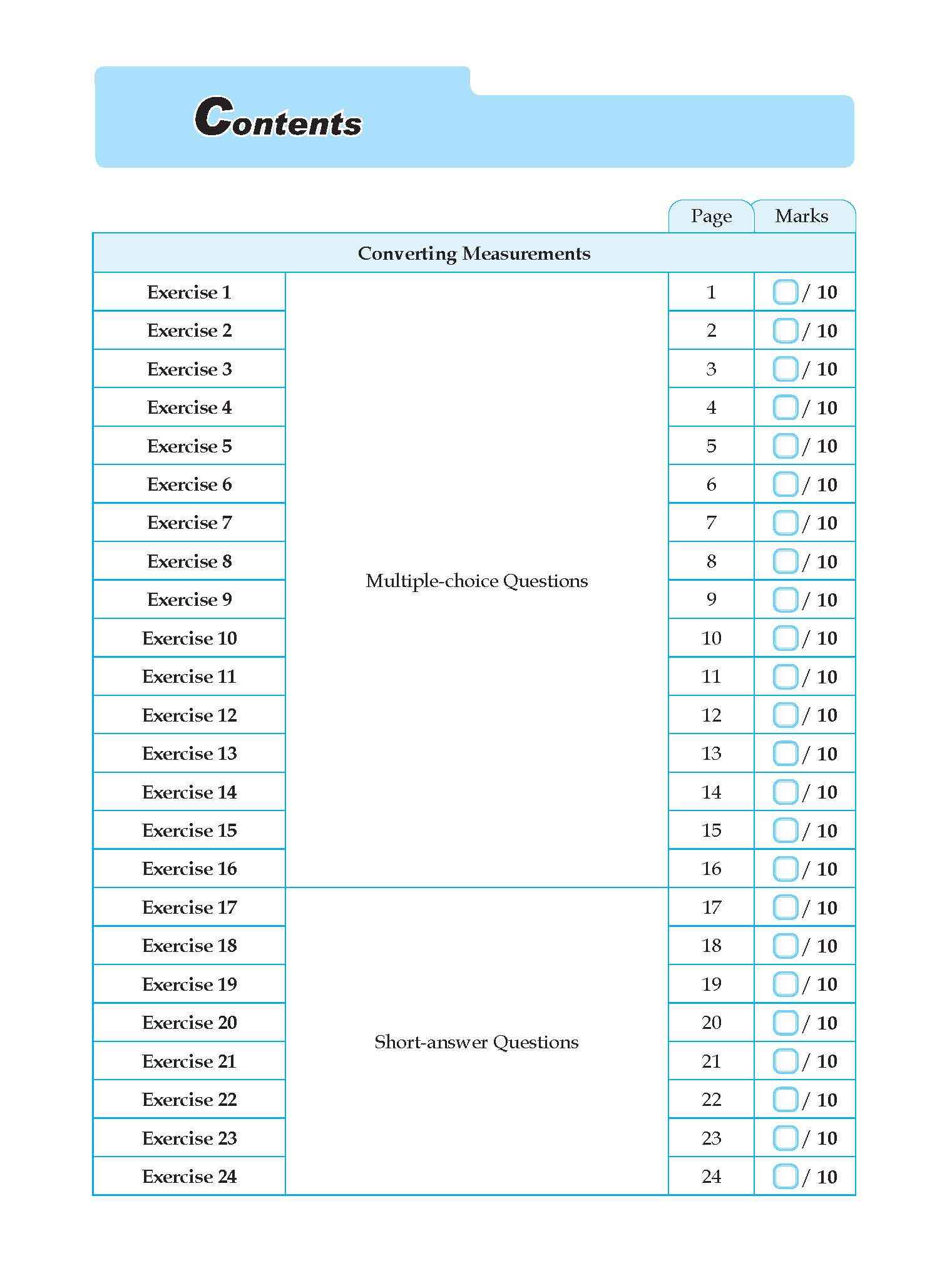 Conquer Mathematics Measurements . Area . Volume Workbook 5