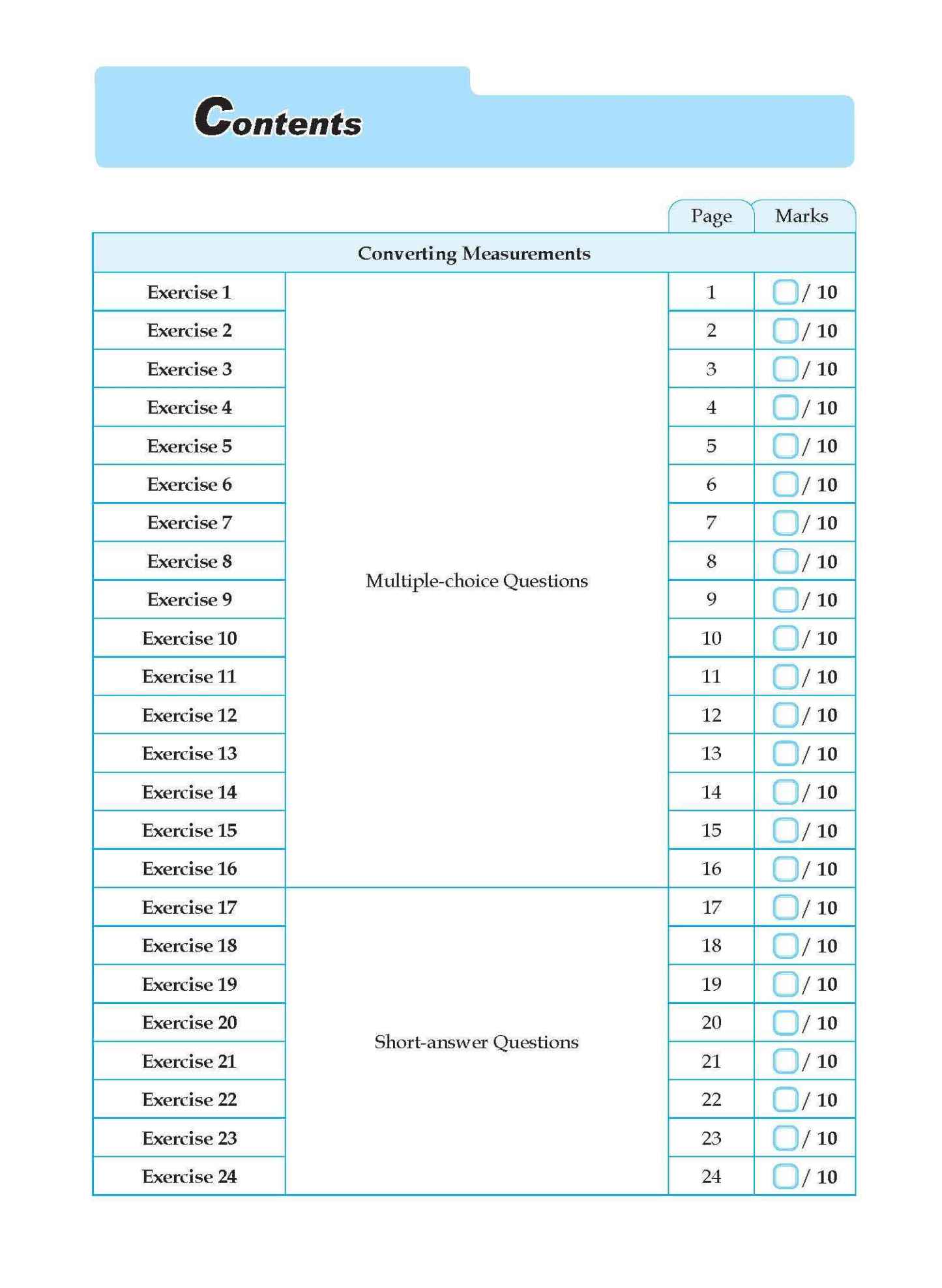 Conquer Mathematics Measurements . Area . Volume Workbook 5