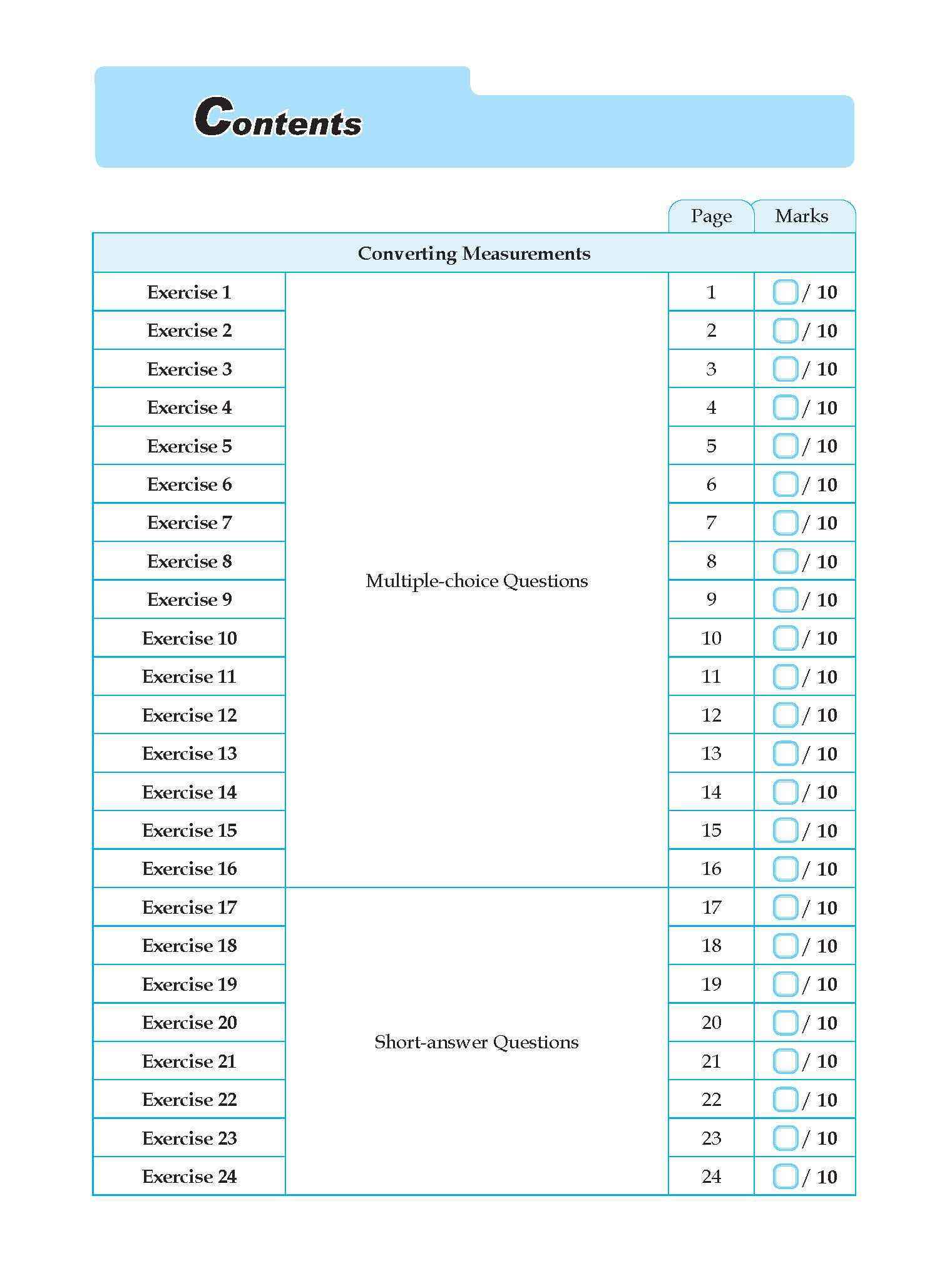 Conquer Mathematics Measurements . Area . Volume Workbook 5