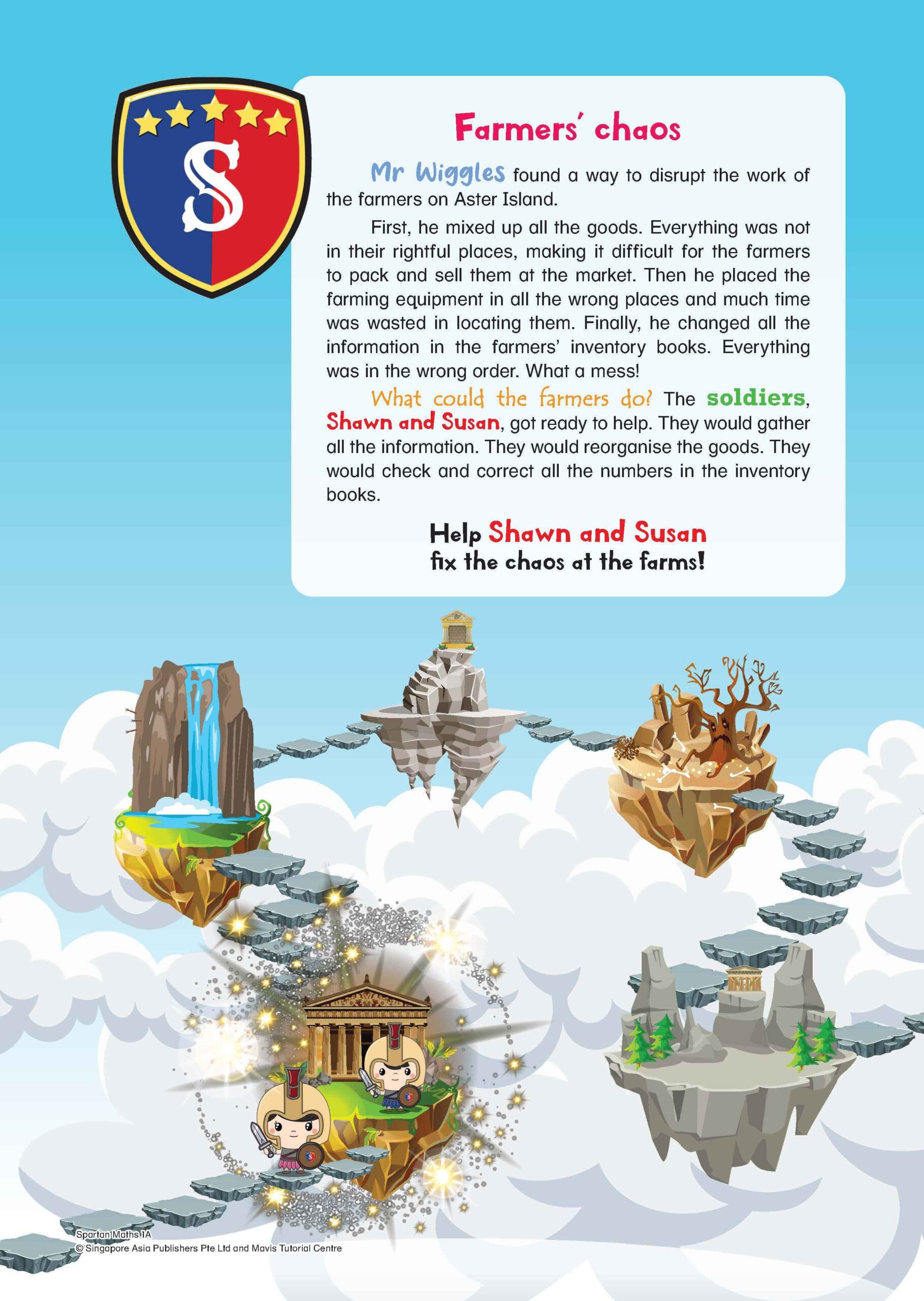 Spartan Maths Primary 1A (Levels 1 to 10)