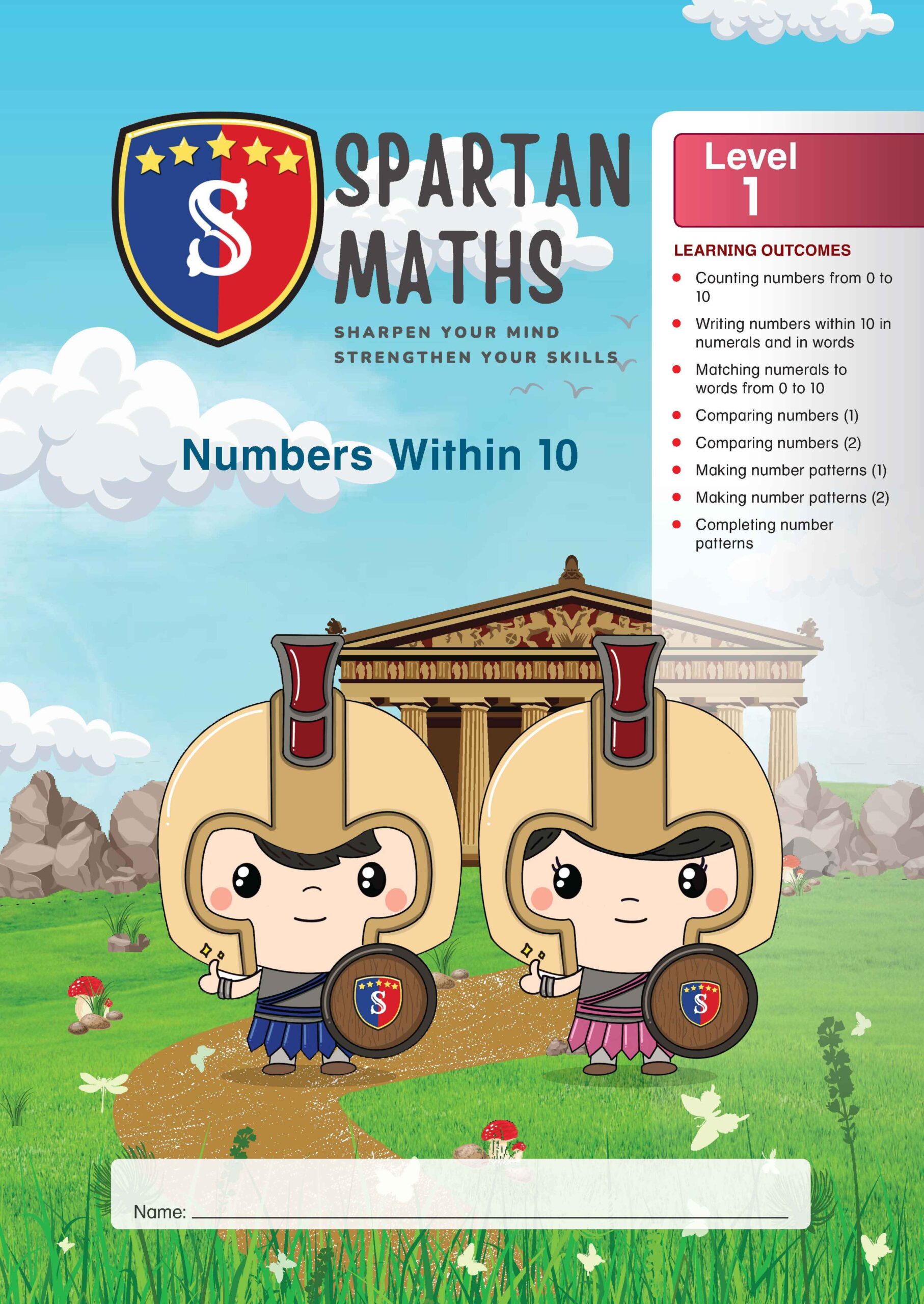 Spartan Maths Primary 1A (Levels 1 to 10)
