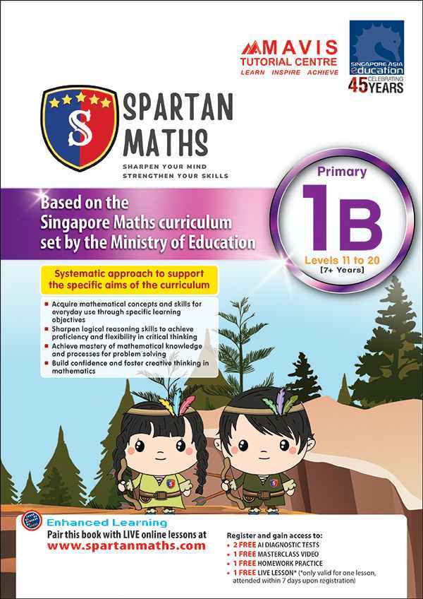 Spartan Maths Primary 1B (Levels 11 to 20)