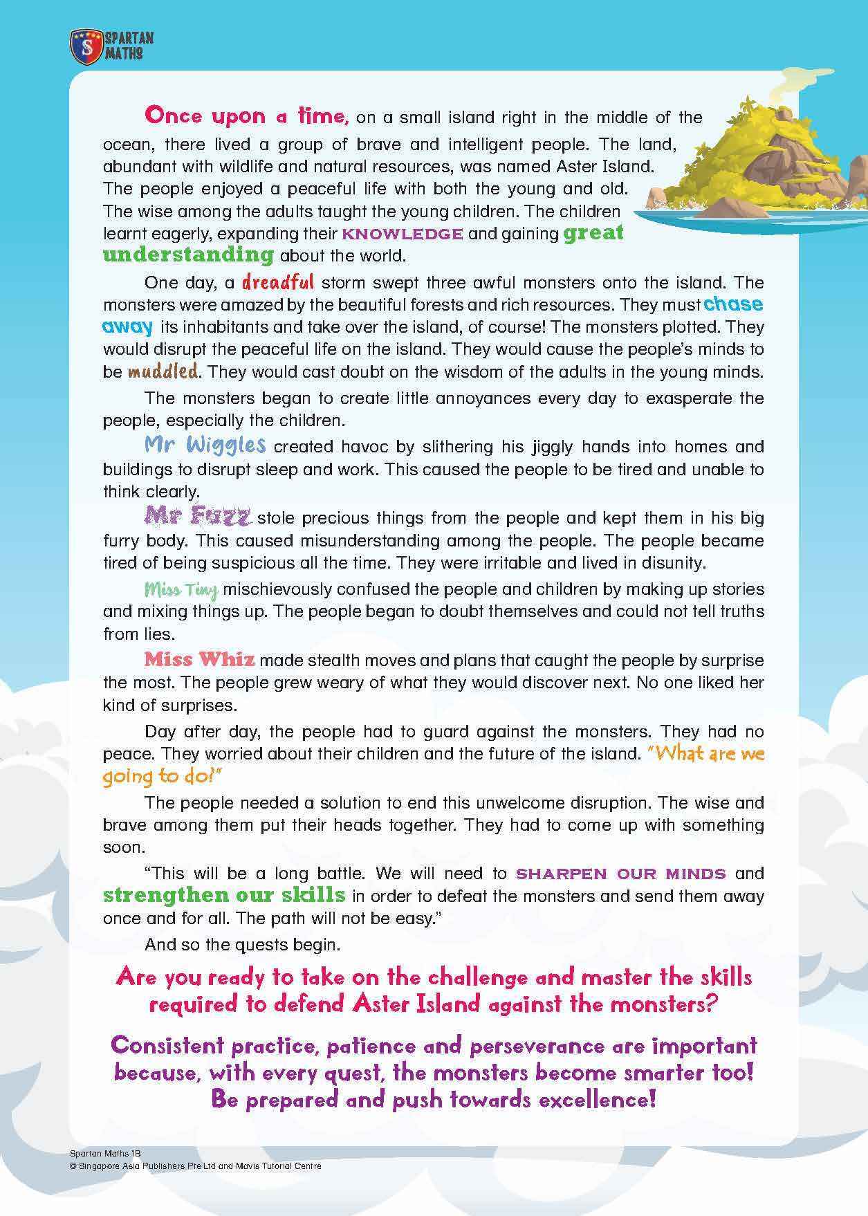 Spartan Maths Primary 1B (Levels 11 to 20)