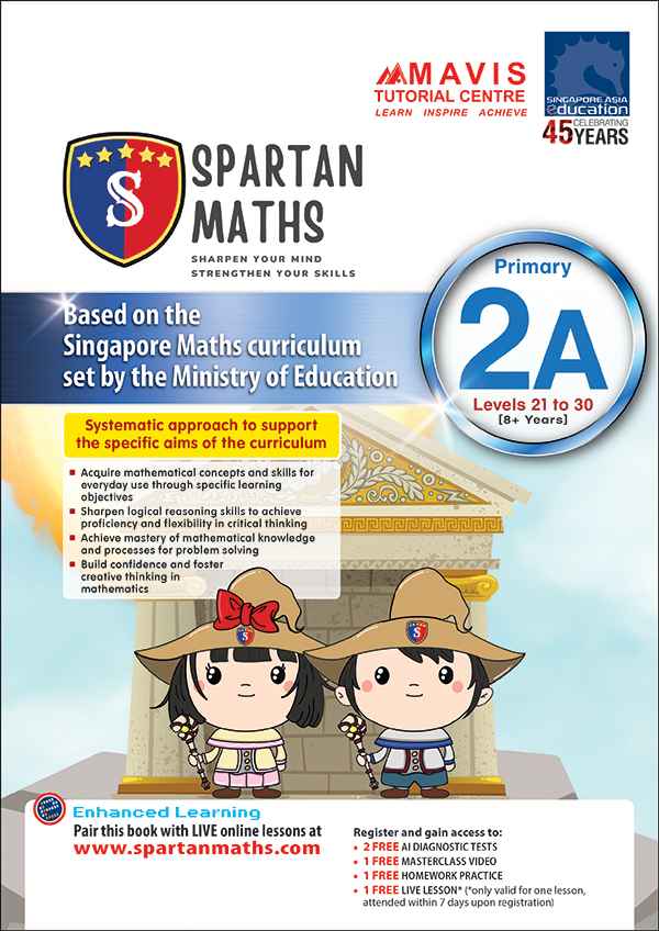 Spartan Maths Primary 2A (Levels 21 to 30)
