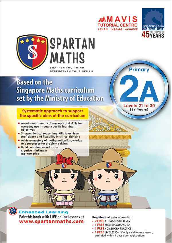Spartan Maths Primary 2A (Levels 21 to 30)