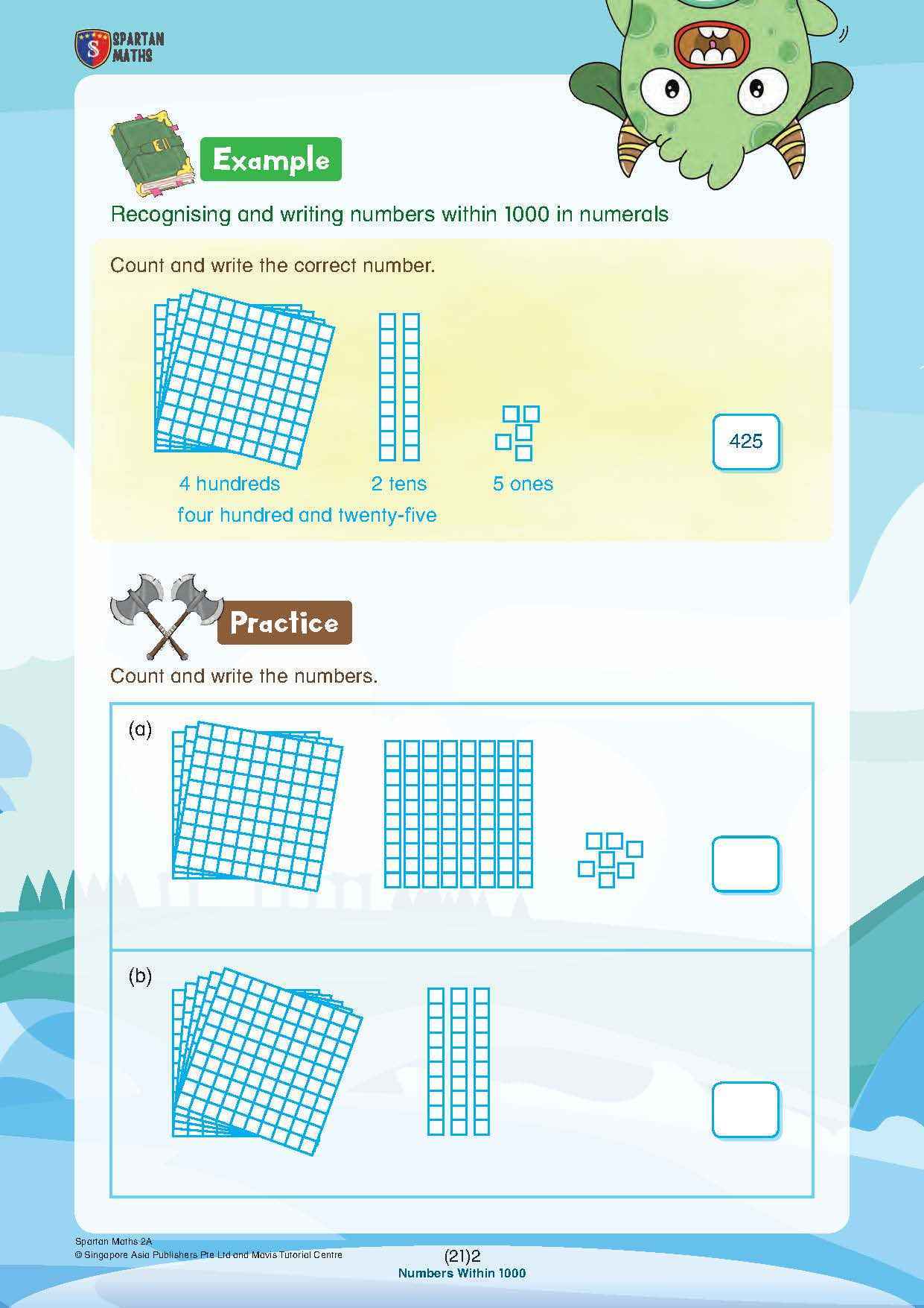 Spartan Maths Primary 2A (Levels 21 to 30)