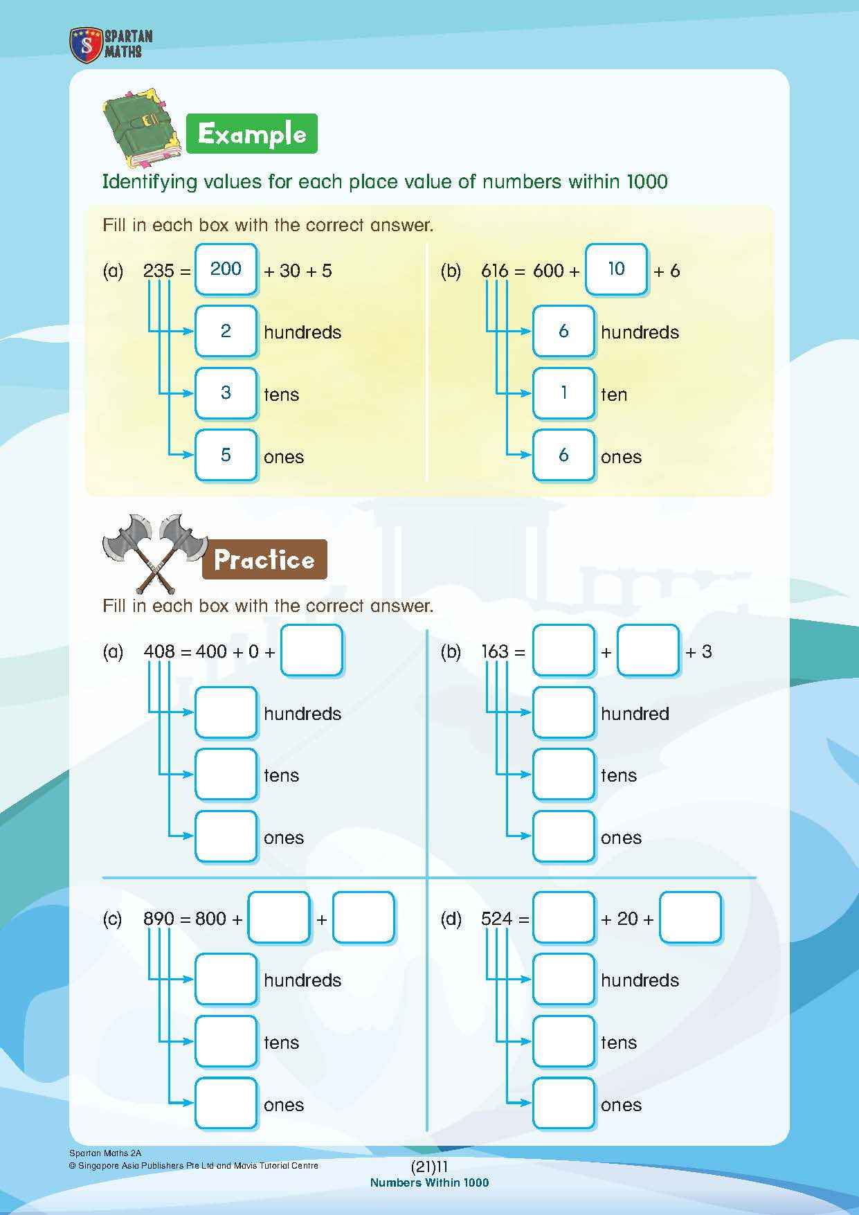 Spartan Maths Primary 2A (Levels 21 to 30)