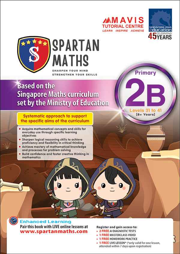 Spartan Maths Primary 2B (Levels 31 to 41)