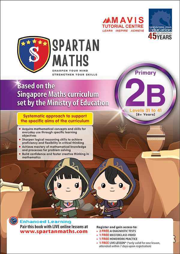 Spartan Maths Primary 2B (Levels 31 to 41)