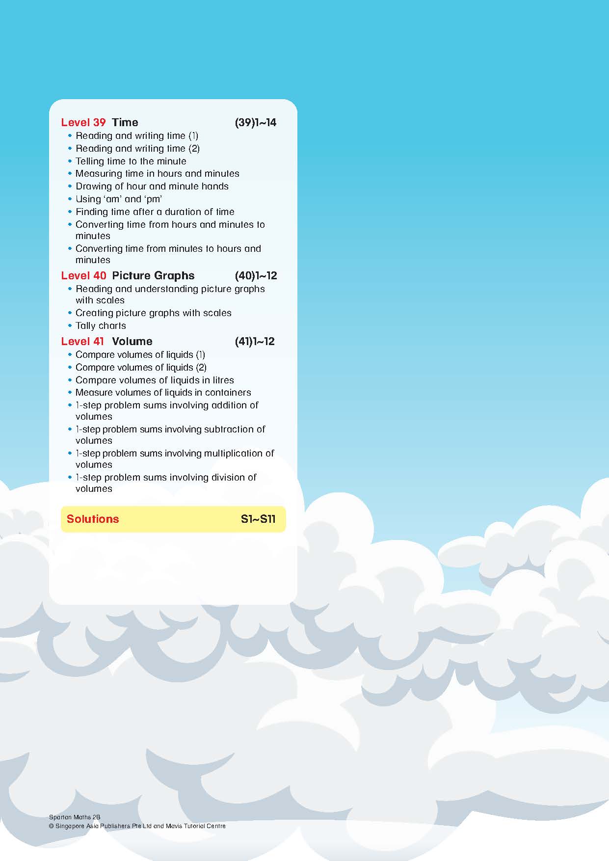 Spartan Maths Primary 2B (Levels 31 to 41)