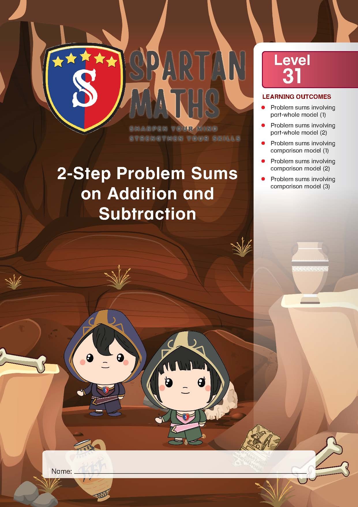 Spartan Maths Primary 2B (Levels 31 to 41)