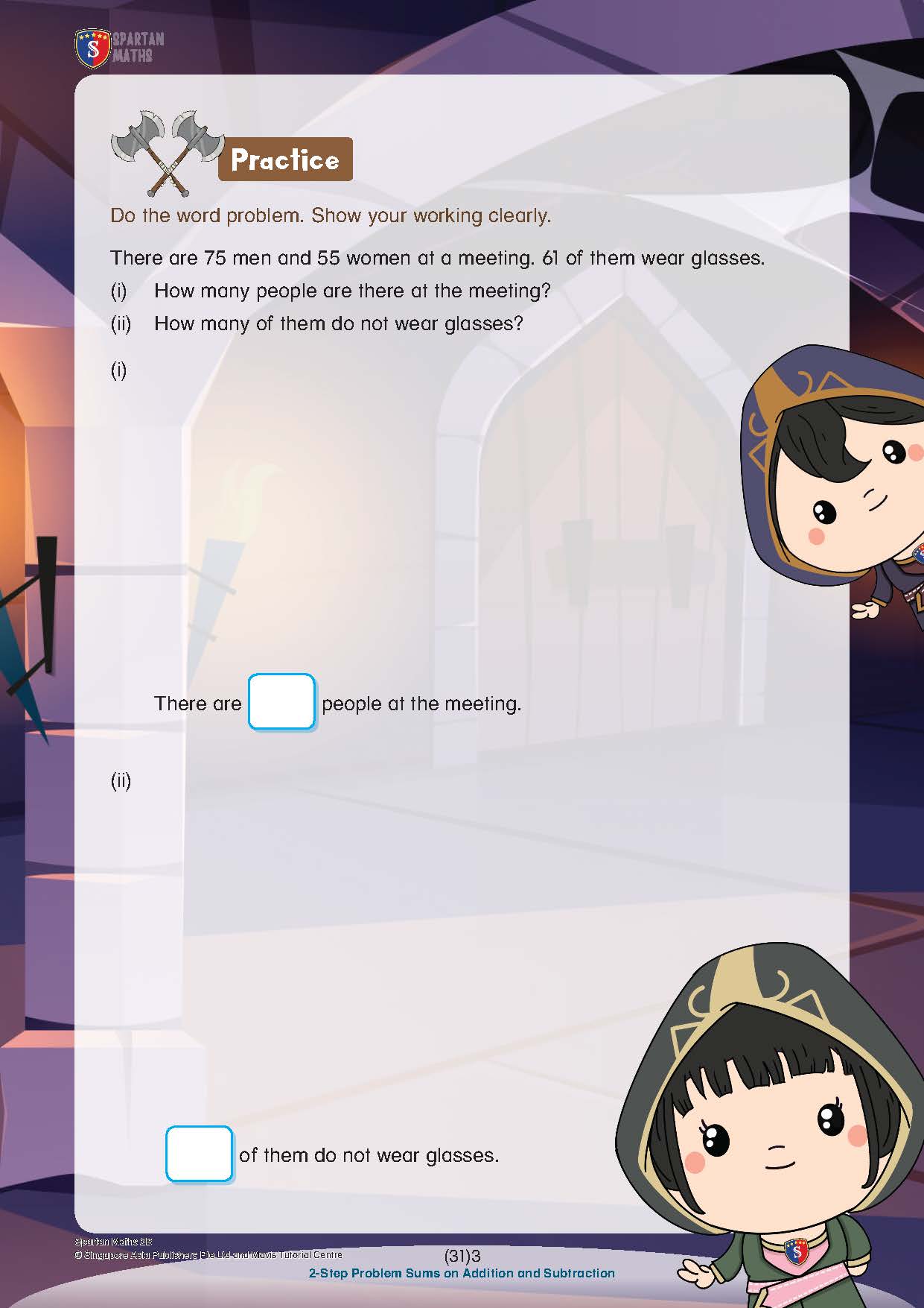 Spartan Maths Primary 2B (Levels 31 to 41)