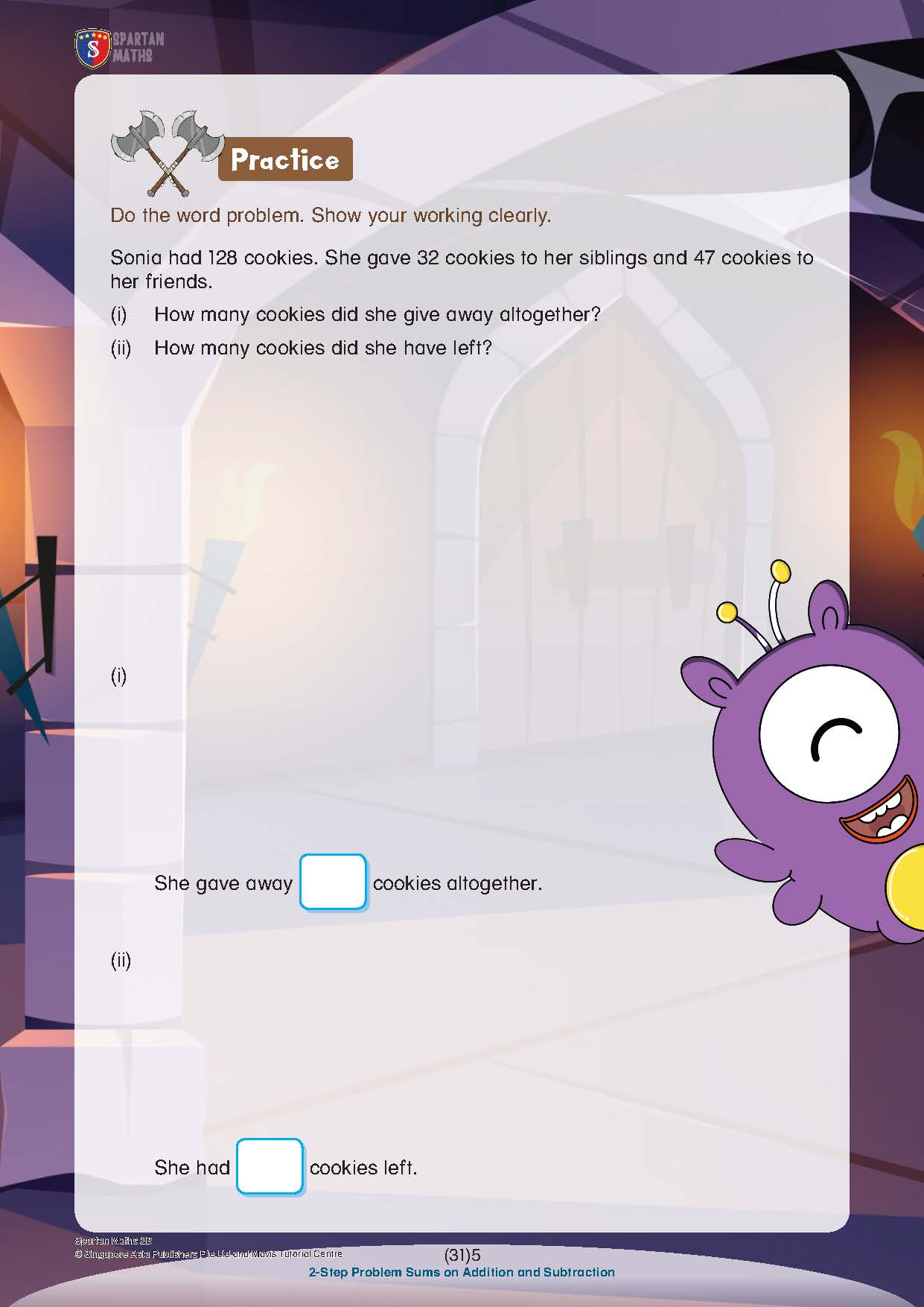 Spartan Maths Primary 2B (Levels 31 to 41)