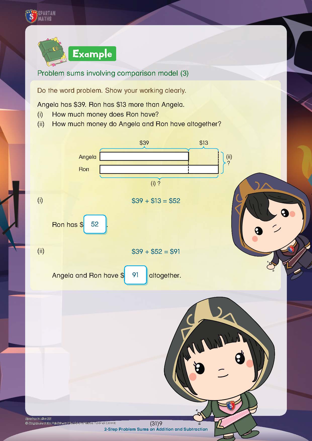 Spartan Maths Primary 2B (Levels 31 to 41)