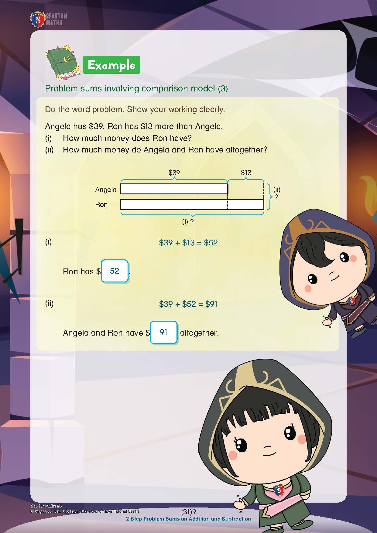 Spartan Maths Primary 2B (Levels 31 to 41)