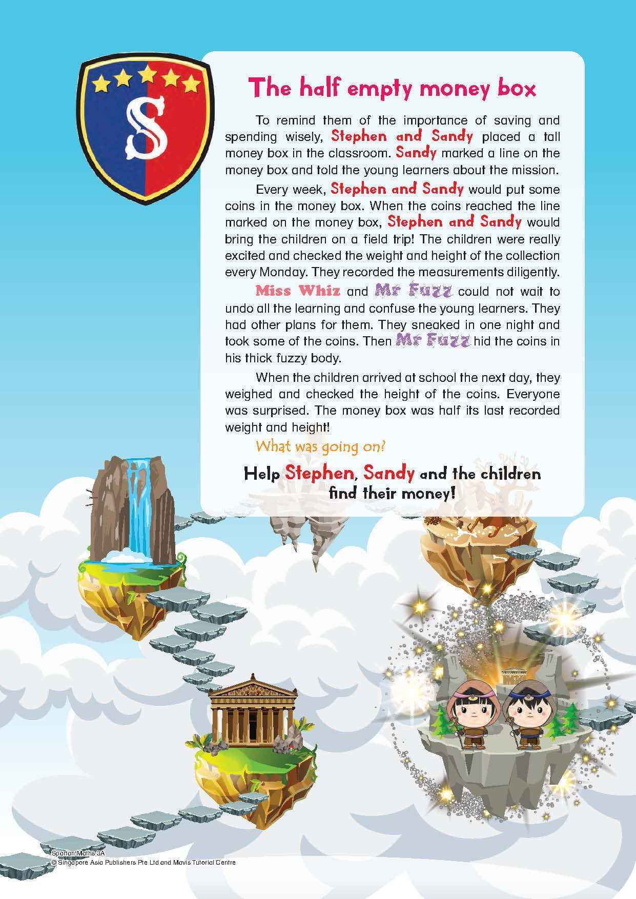 Spartan Maths Primary 3A (Levels 42 to 55)