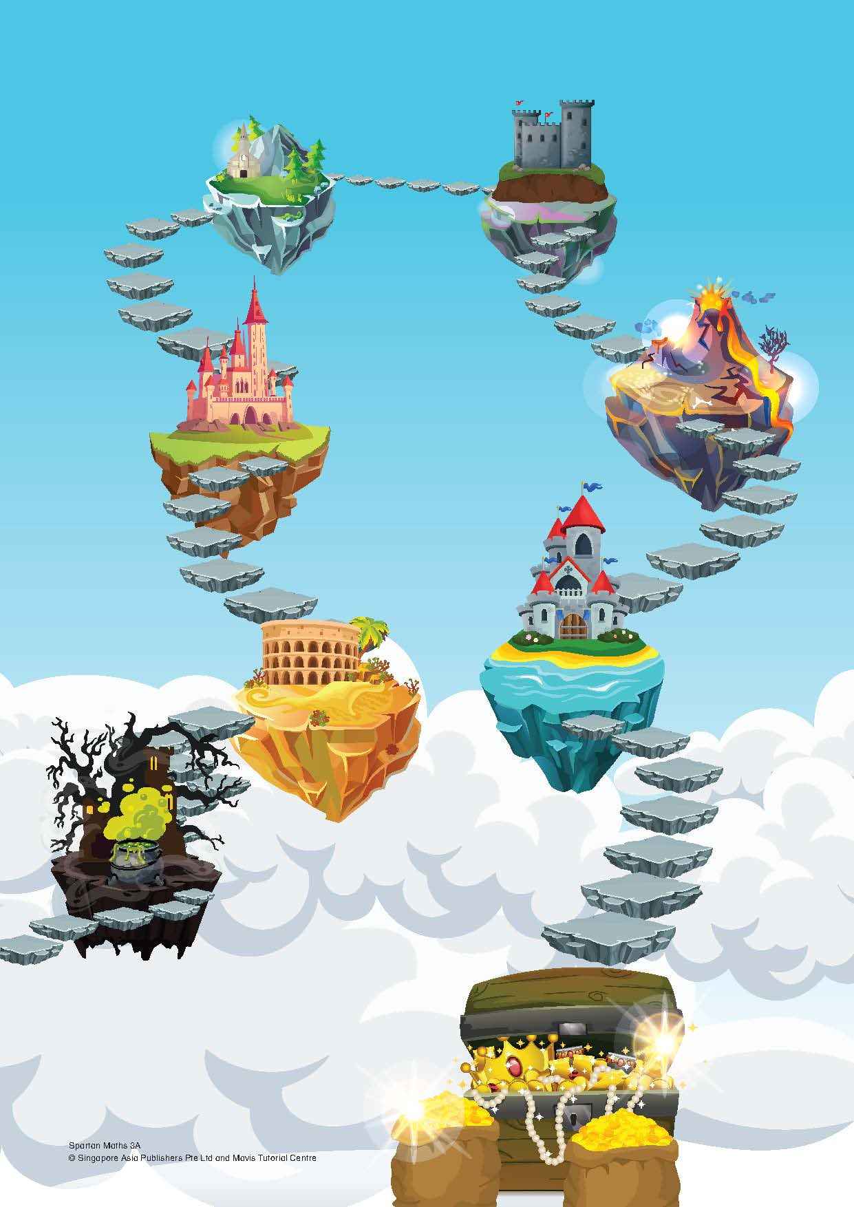 Spartan Maths Primary 3A (Levels 42 to 55)