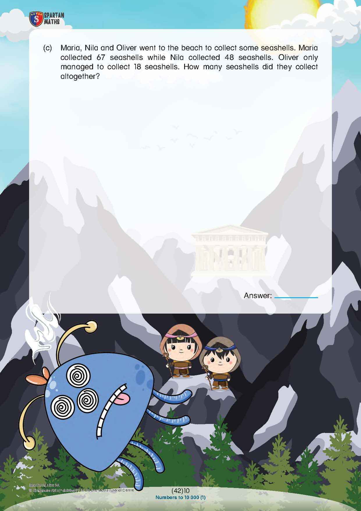 Spartan Maths Primary 3A (Levels 42 to 55)