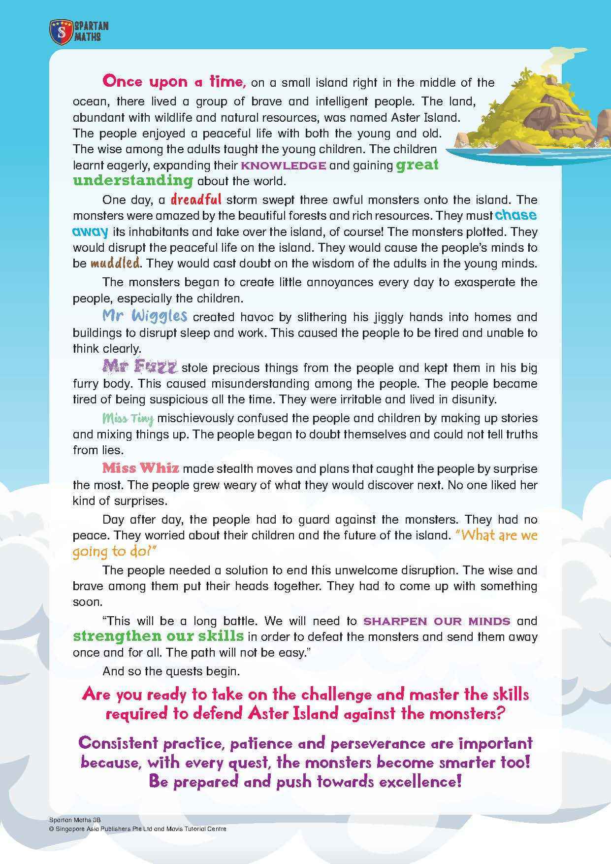 Spartan Maths Primary 3B (Levels 56 to 63)