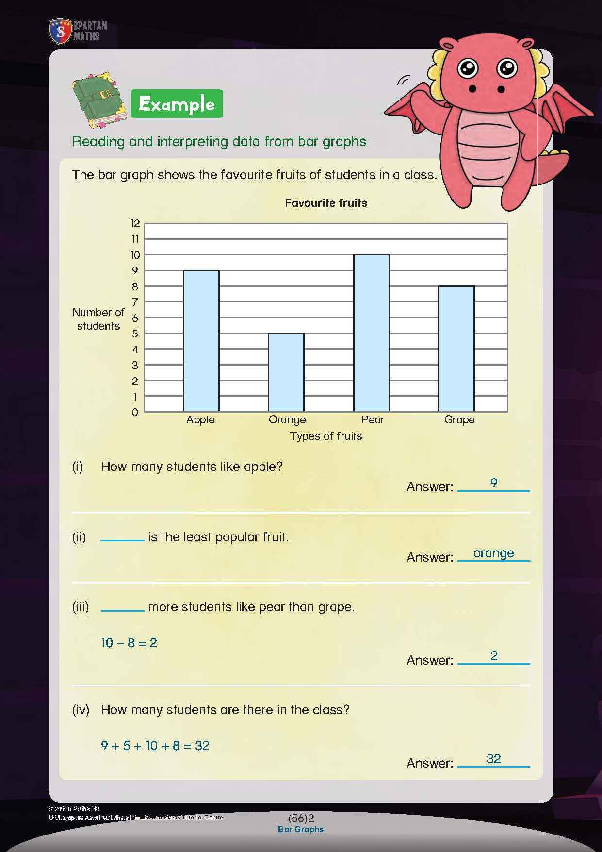 Spartan Maths Primary 3B (Levels 56 to 63)