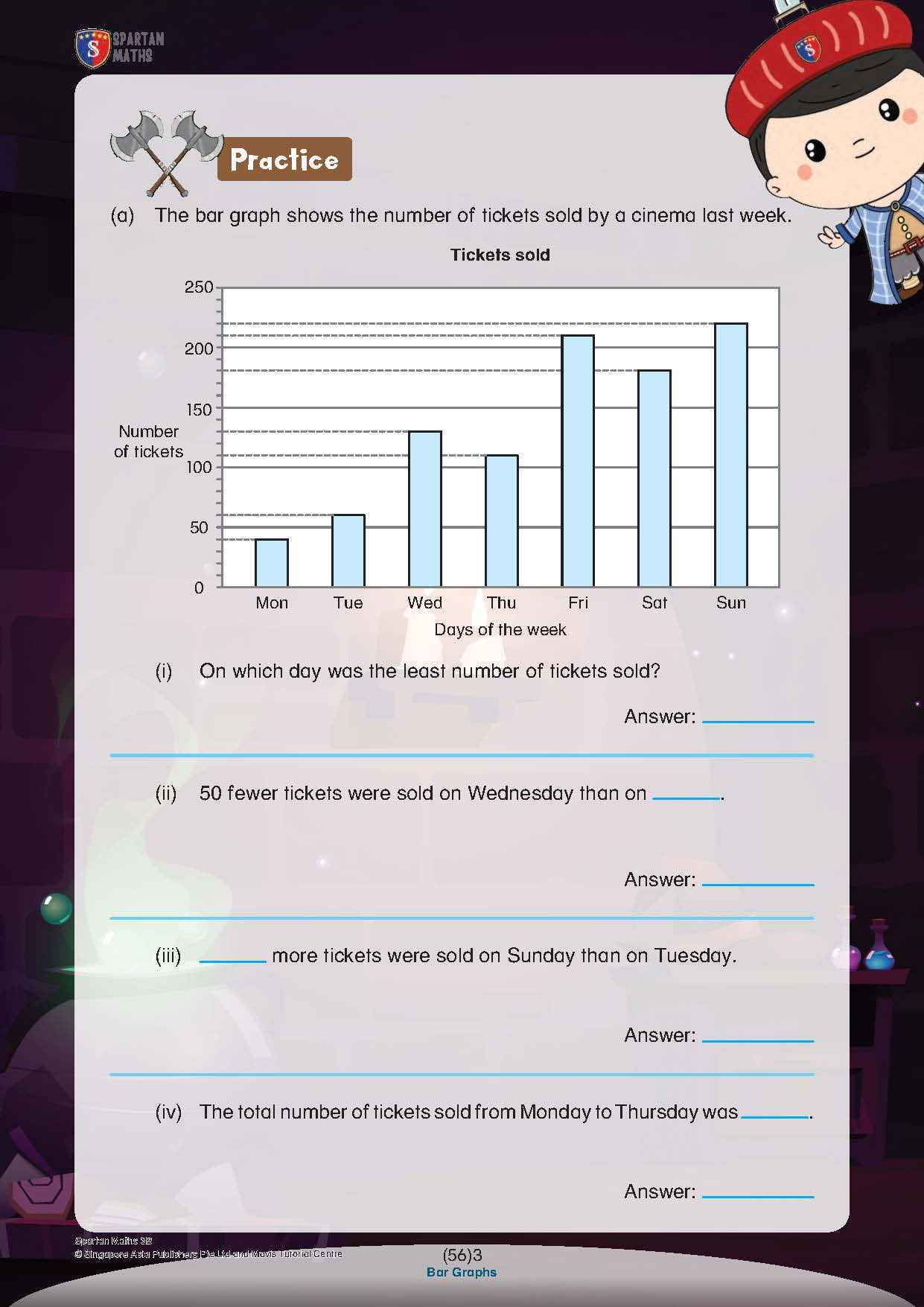 Spartan Maths Primary 3B (Levels 56 to 63)